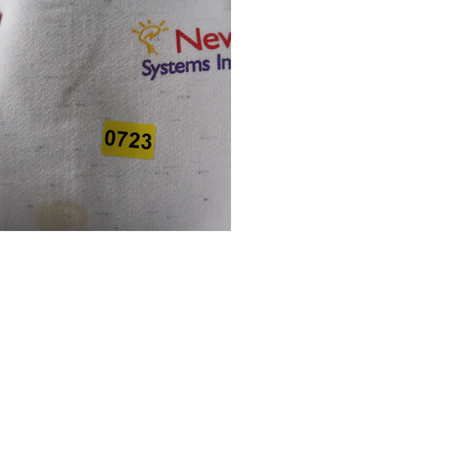 Vintage VINTAGE 90s Tech Computer Vertical Newton System Crewneck Sweatshirt L Gray Cotton Blend Logo Men Shirt/Good condition Size US L / EU 52-54 / 3 - 12 Thumbnail