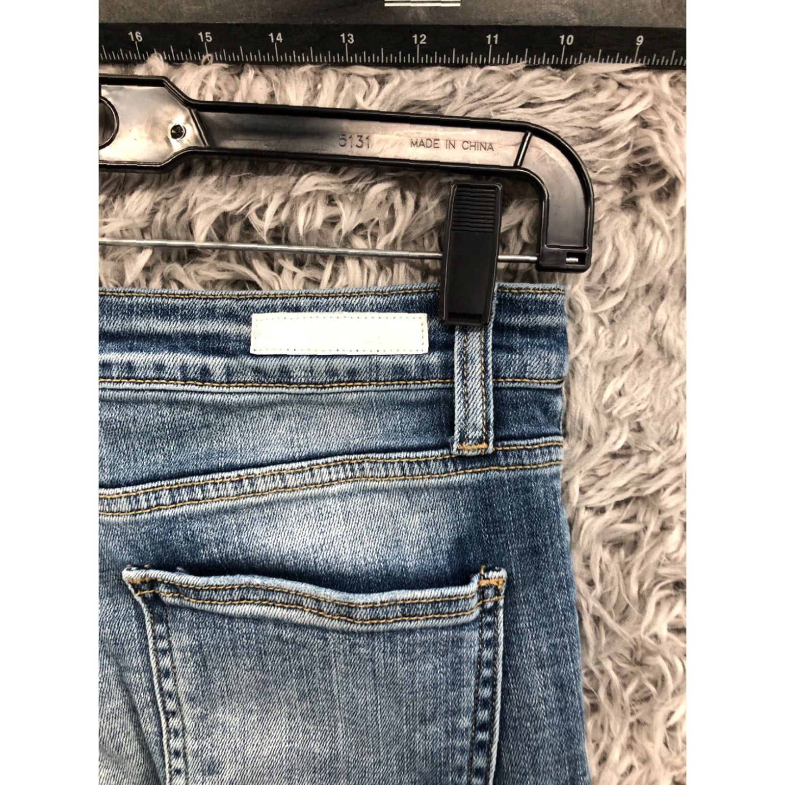 Vintage Cello Jeans High Rise Skinny Juniors Size 7 Medium Wash Blue Size 28" / US 6 / IT 42 - 6 Thumbnail