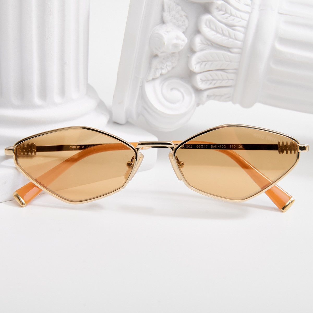 Miu Miu MIU MIU 0MU 56ZS 5AK40D SUNGLASSES Size ONE SIZE - 6 Thumbnail