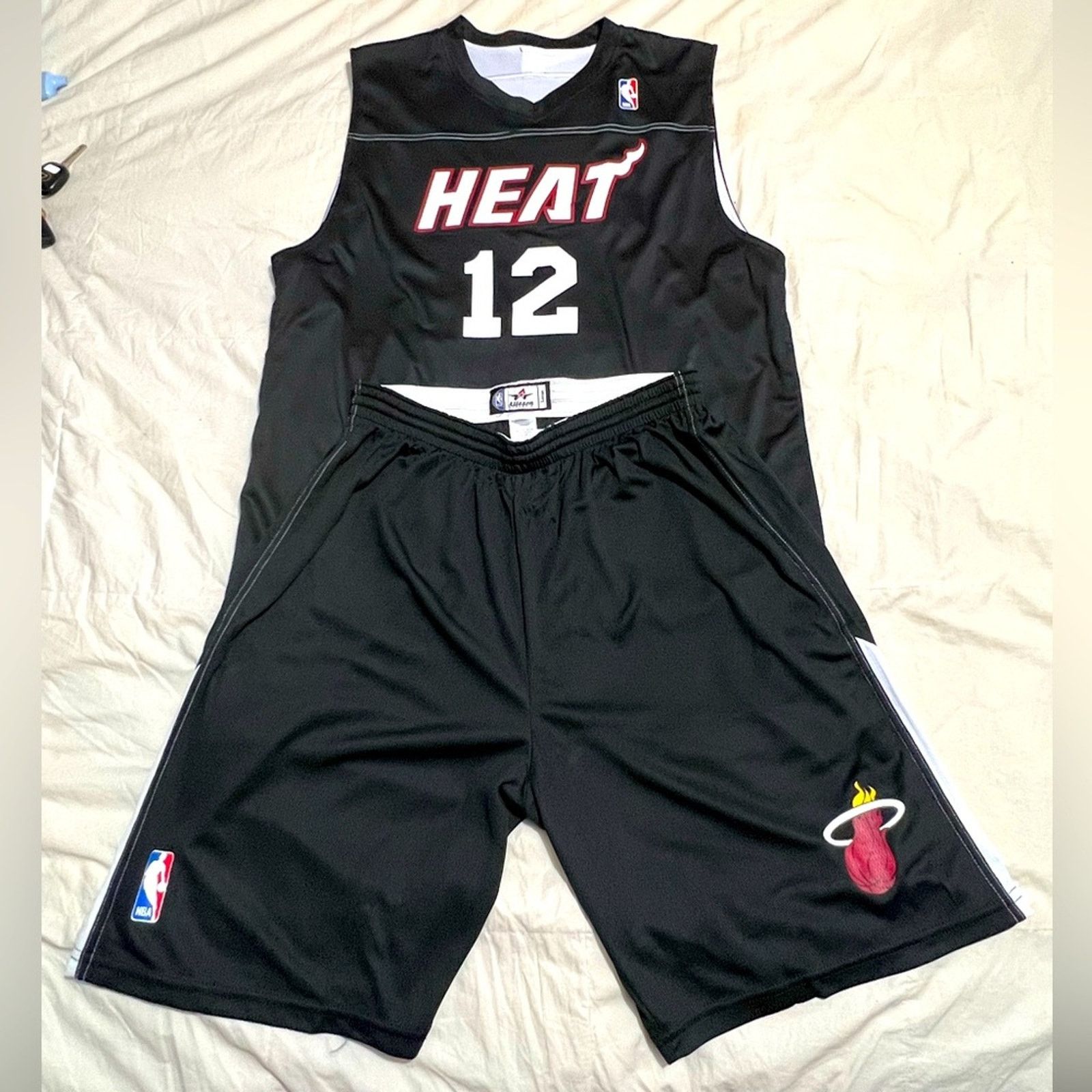 NBA Miami Heat Jimmy Butler Reversible Practice Jersey Shorts Size US L / EU 52-54 / 3 - 1 Thumbnail