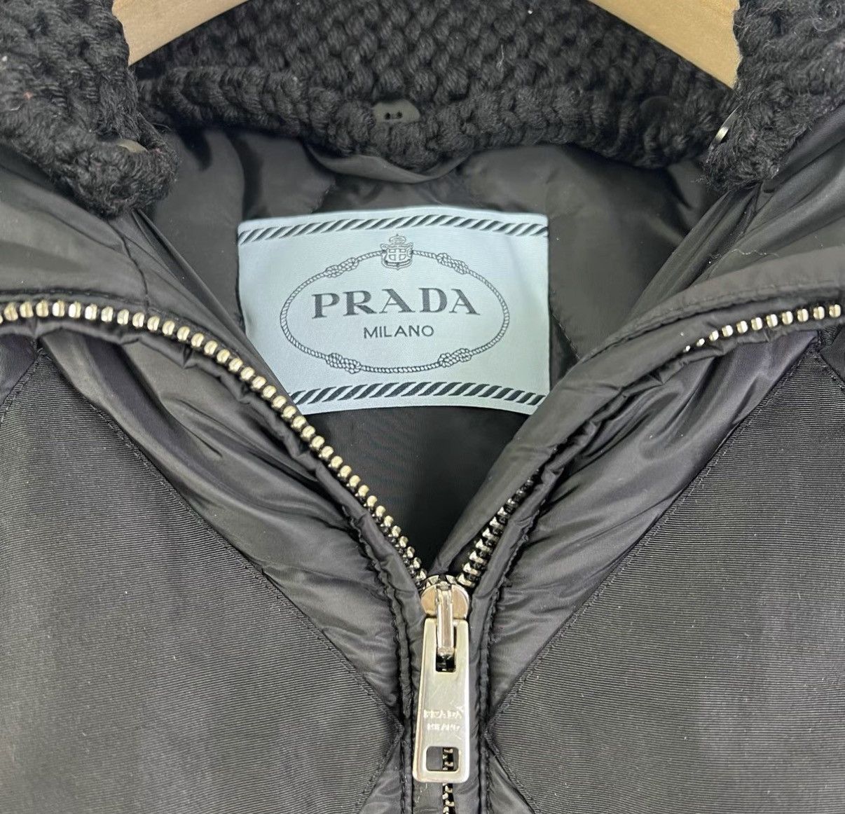 Prada Prada / Quilted Long Down Jacket K12 Size M / US 6-8 / IT 42-44 - 3 Thumbnail