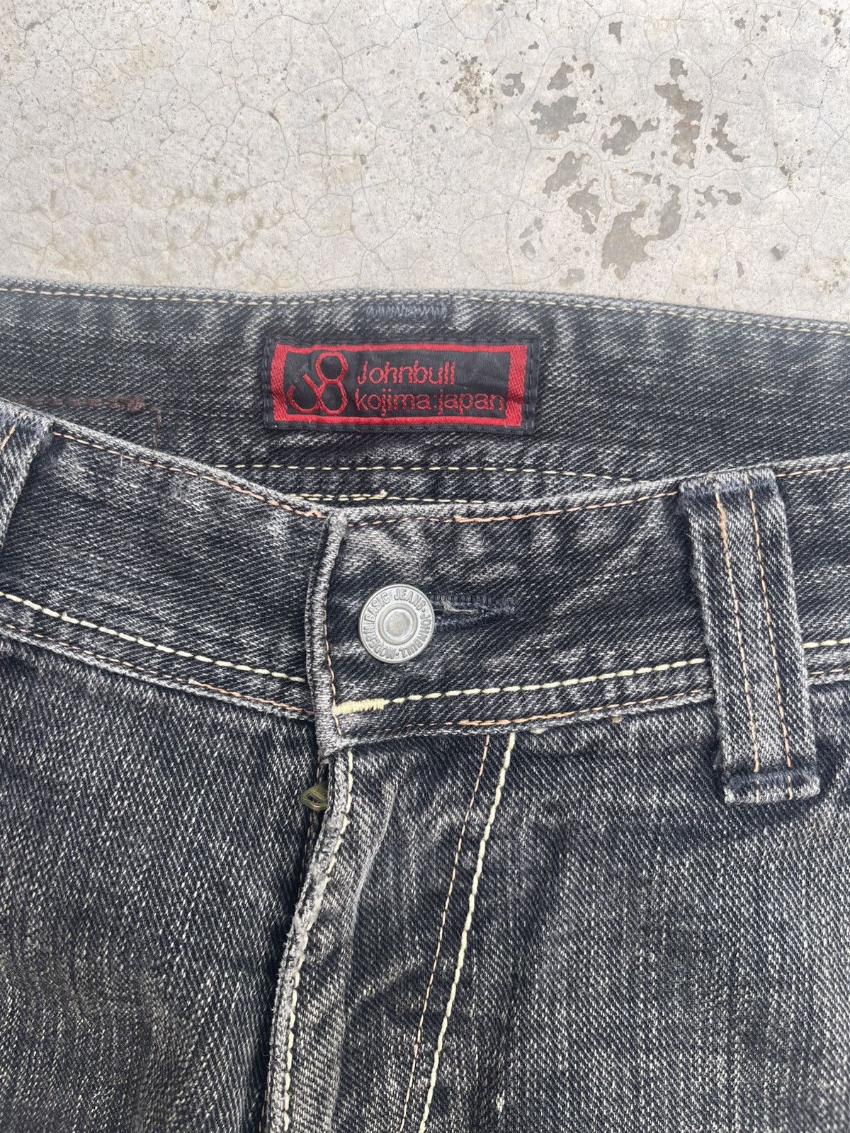 Johnbull Johnbull Kojima Japan Faded Black denim Size US 30 / EU 46 - 7 Thumbnail