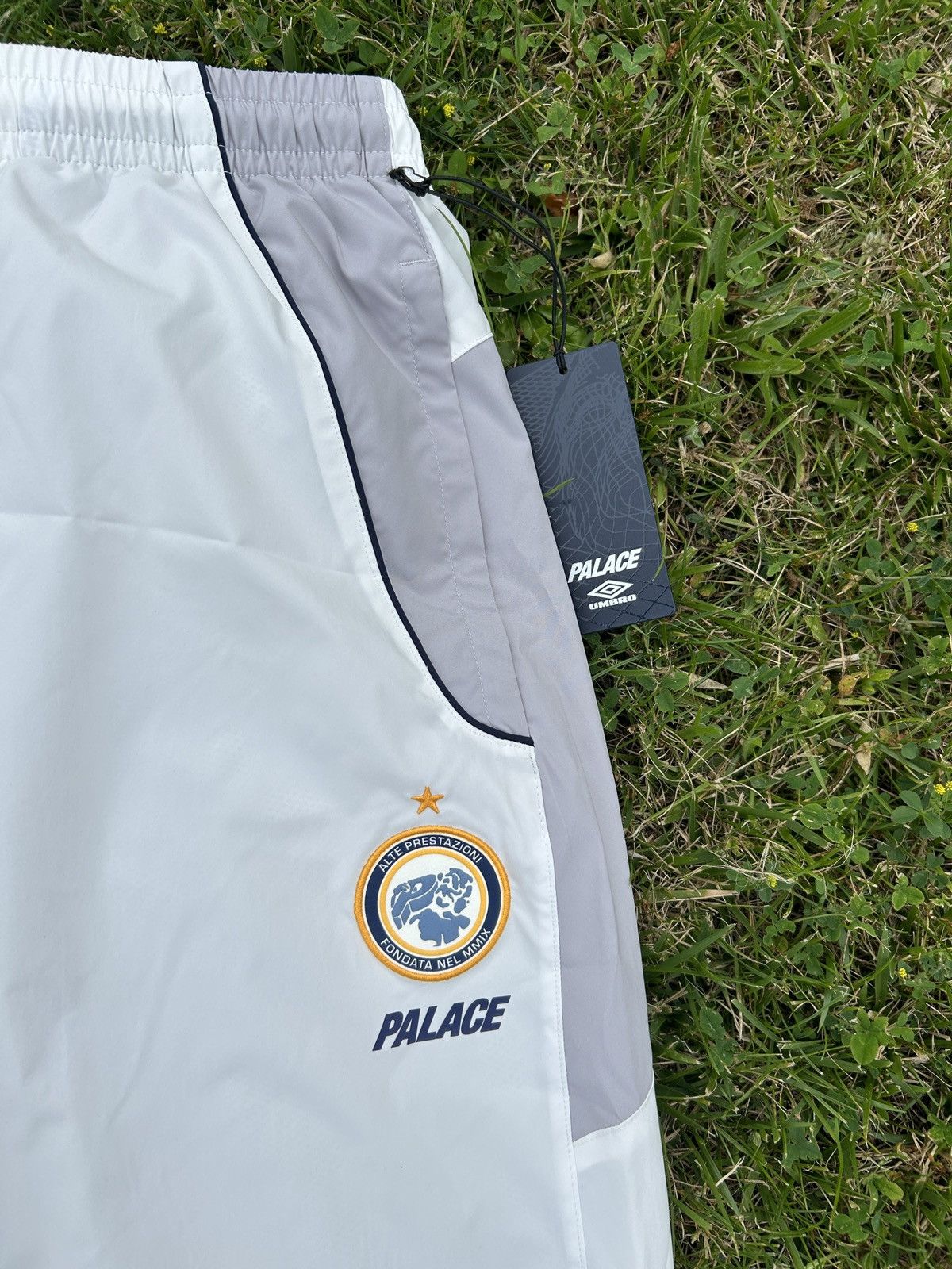 Palace x Umbro Training Track Jogger white