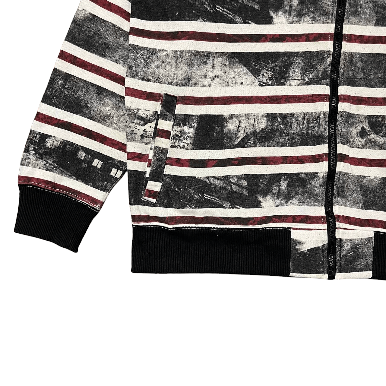 Japanese Brand Vintage Booth Born to be Free Jacket with Hidden Hood Size US L / EU 52-54 / 3 - 3 Thumbnail