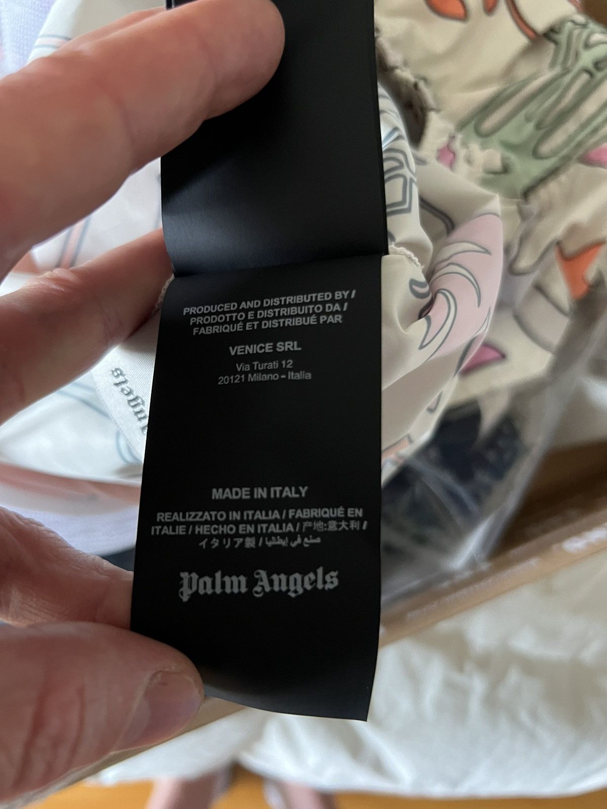 Palm Angels Palm Angels All Over Print Swim Shorts Butter 30 Size US 30 / EU 46 - 11 Thumbnail