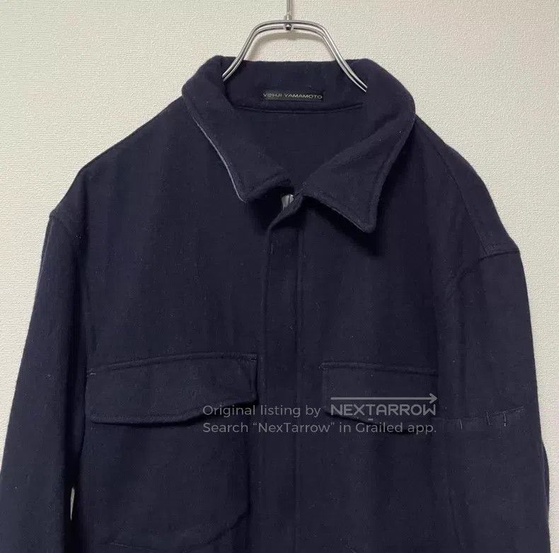 Yohji Yamamoto Yohji Yamamoto Zip Wool Jacket Size US M / EU 48-50 / 2 - 3 Thumbnail