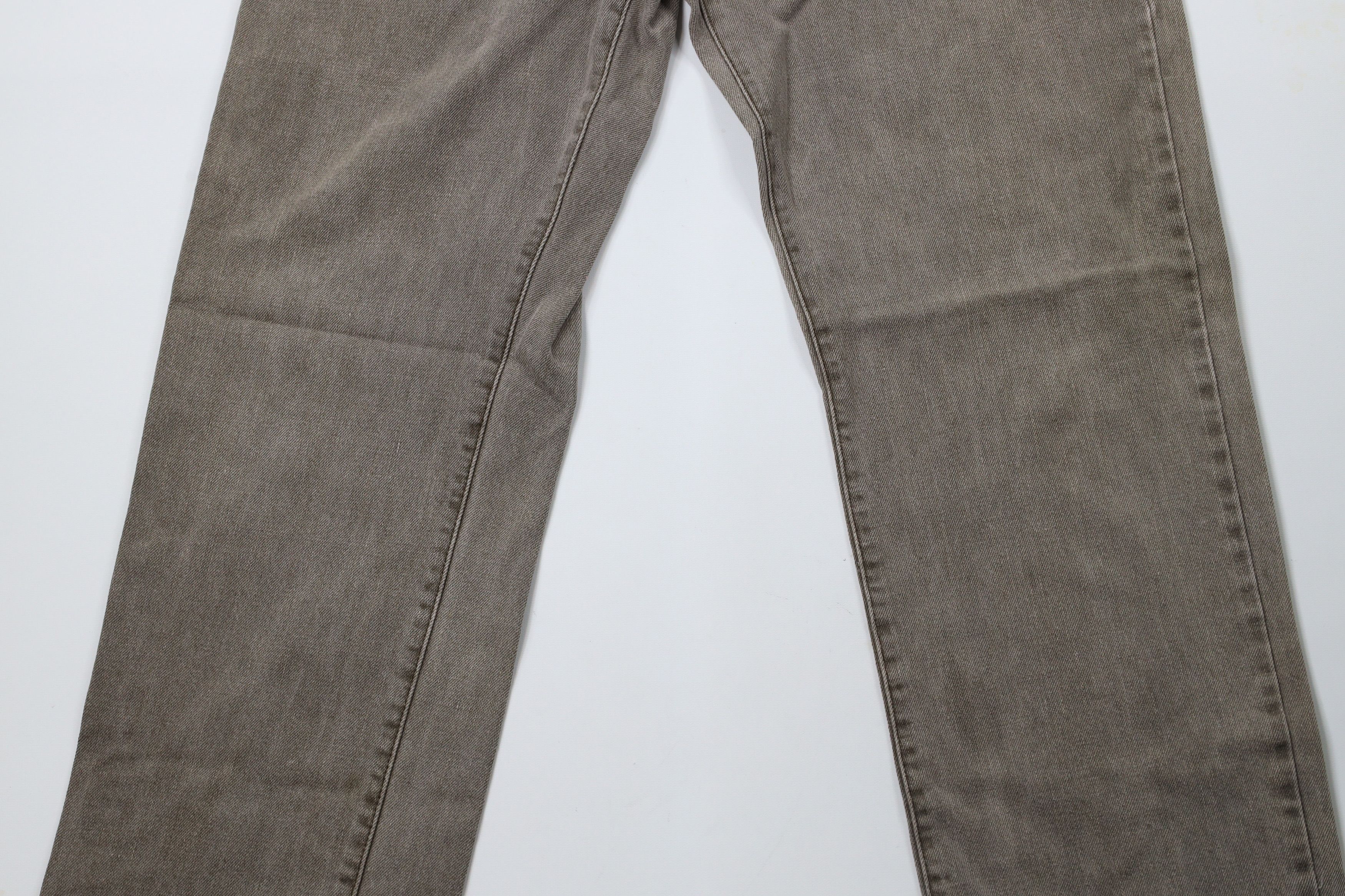 Vintage Vintage 90s Y2K Streetwear Straight Leg Denim Jeans Brown Size US 34 / EU 50 - 3 Thumbnail
