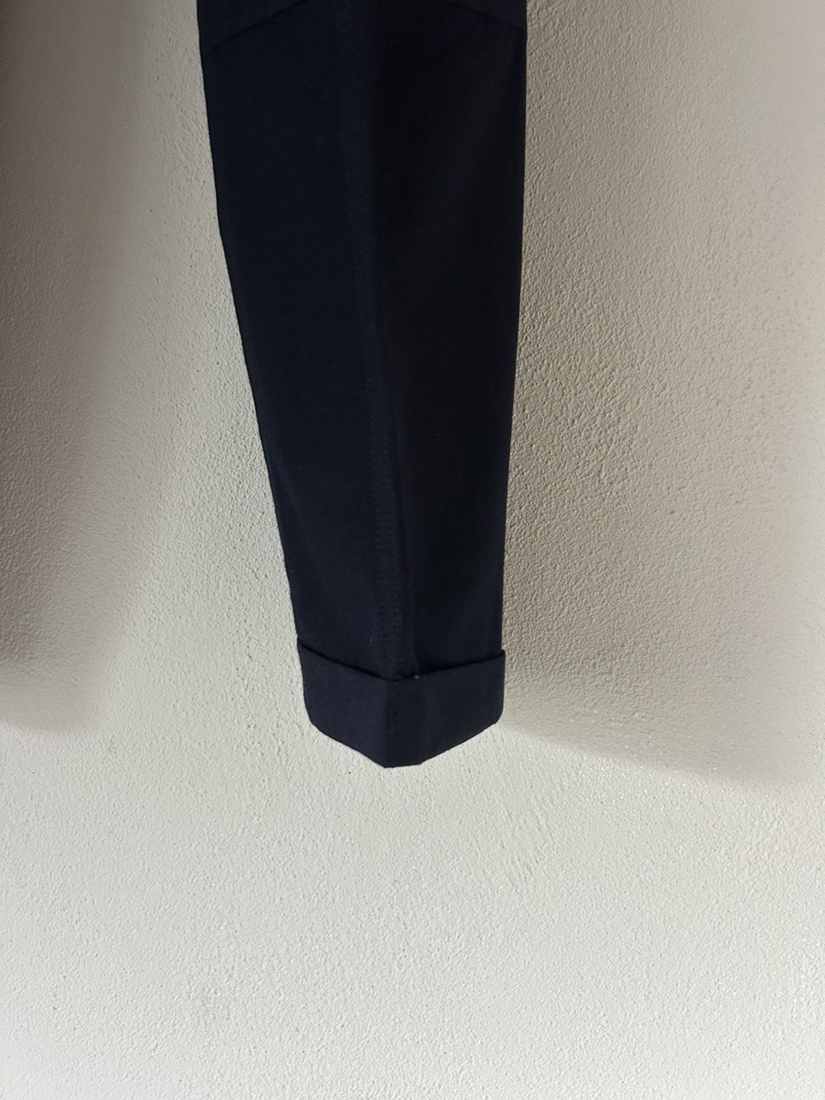 Brunello Cucinelli Brunello Cucinelli Navy Wool Cargo Trousers Size US 34 / EU 50 - 8 Thumbnail