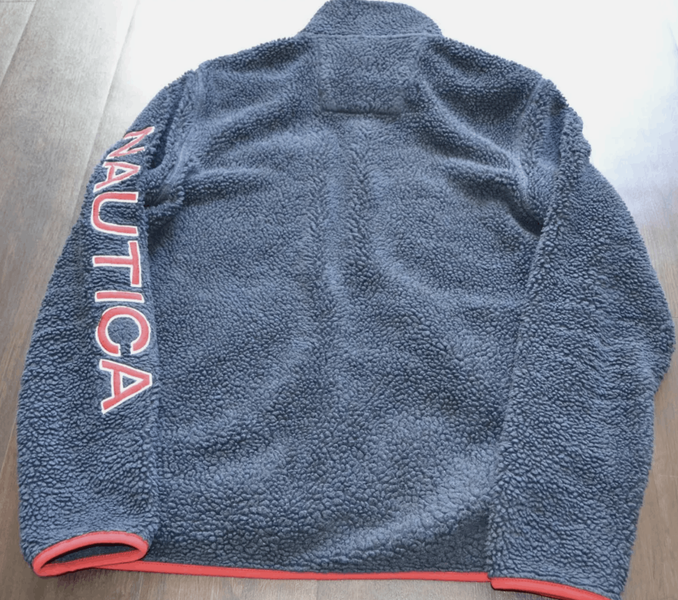 Nautica vintage nautica fleece size small script logo Size US S / EU 44-46 / 1 - 2 Thumbnail