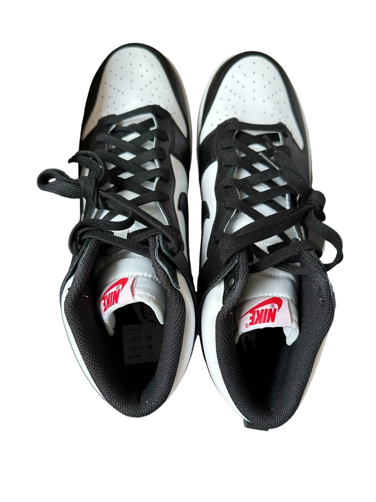 Nike Nike Dunk High Panda 2021 Size US 12 / EU 45 - 2 Thumbnail