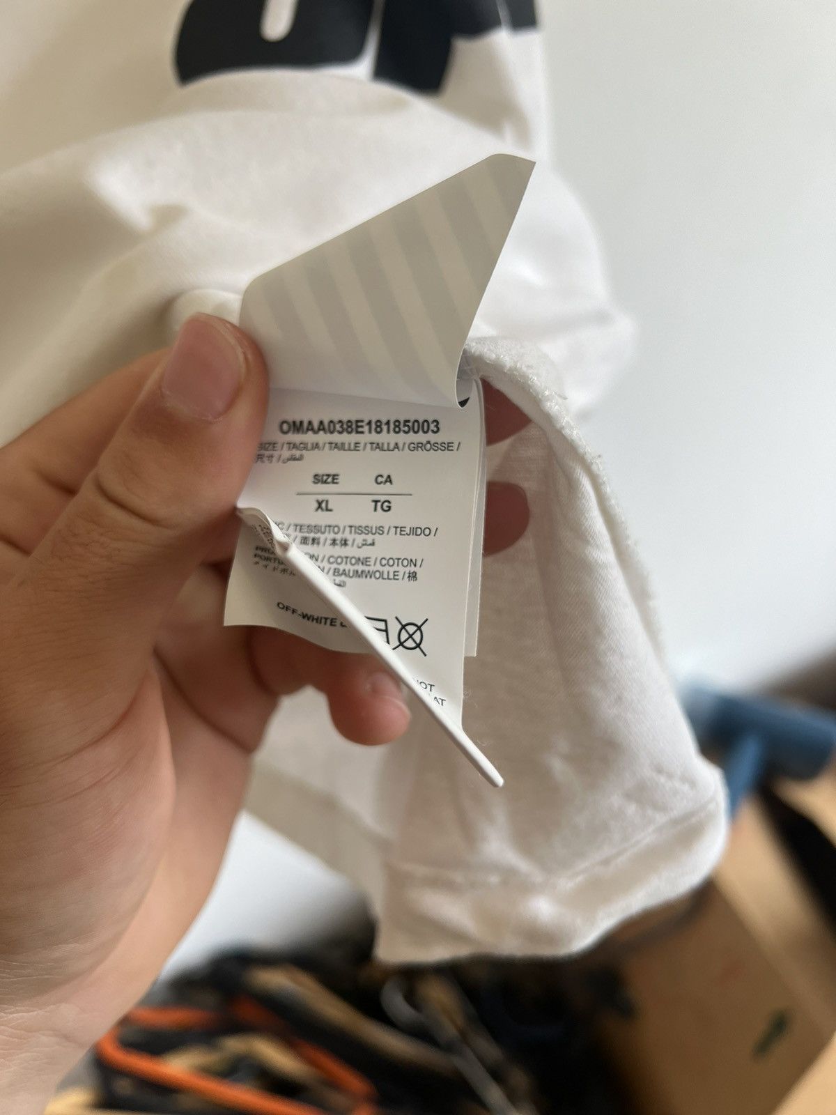 Off-White × Virgil Abloh Off white wings logo TEE Size US XL / EU 56 / 4 - 7 Thumbnail