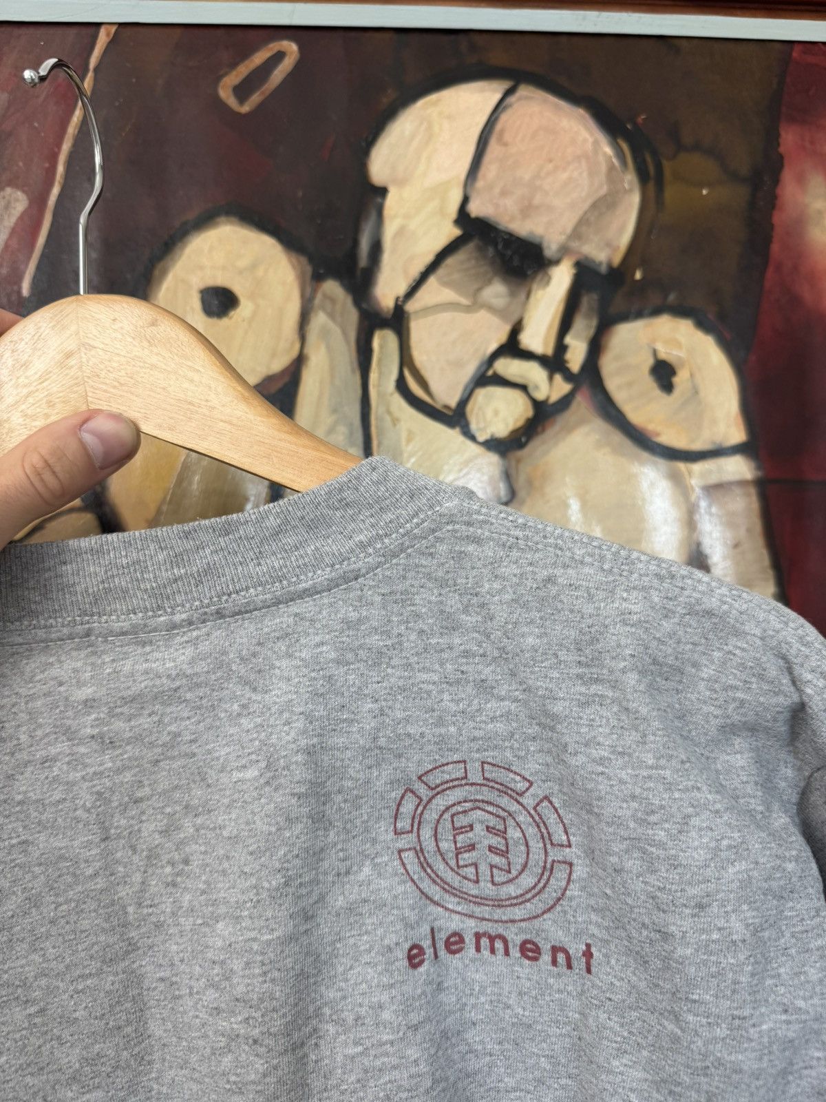 Element Vintage Bam Margera Element Tee Skate Made In USA Him Band Size US M / EU 48-50 / 2 - 3 Thumbnail