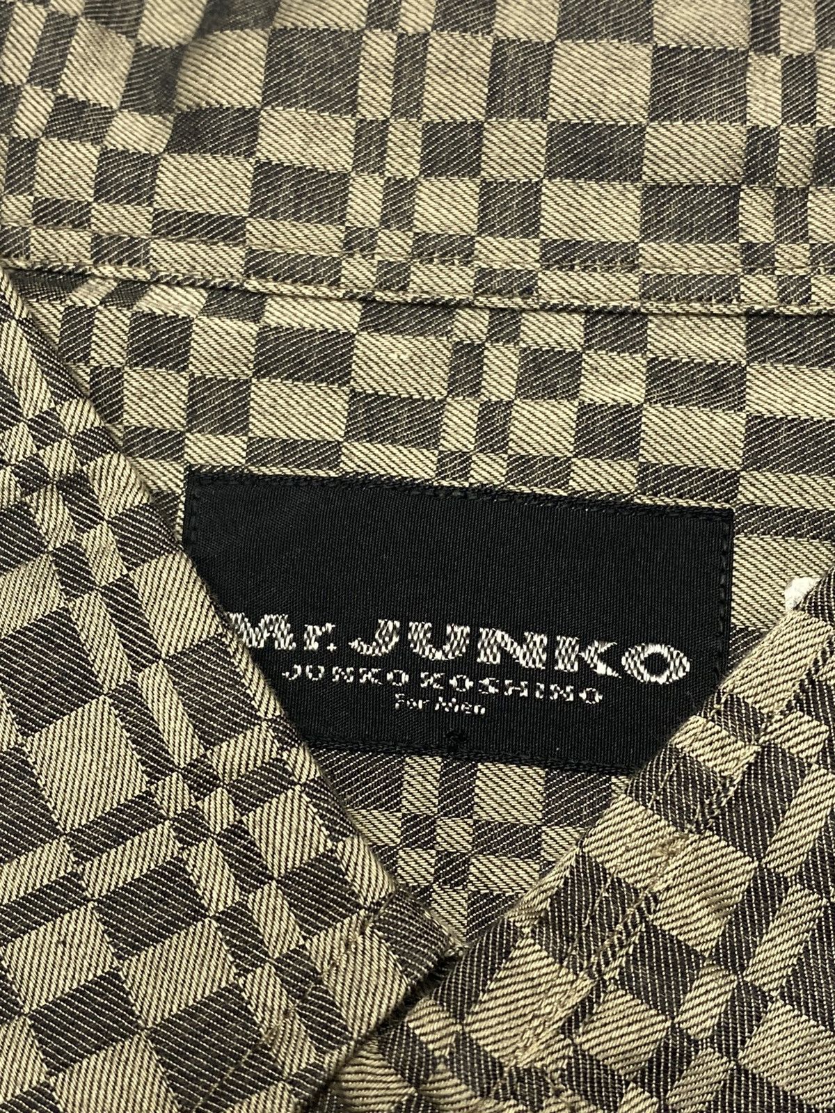 Mr. Junko 1980s Mr. Junko - Illusion Optic Button Shirt Size US L / EU 52-54 / 3 - 6 Thumbnail