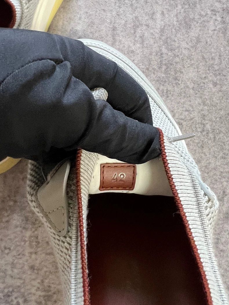 Loro Piana LORO PIANA Sneaker upper is made of shear wool Size US 9 / EU 42 - 8 Thumbnail