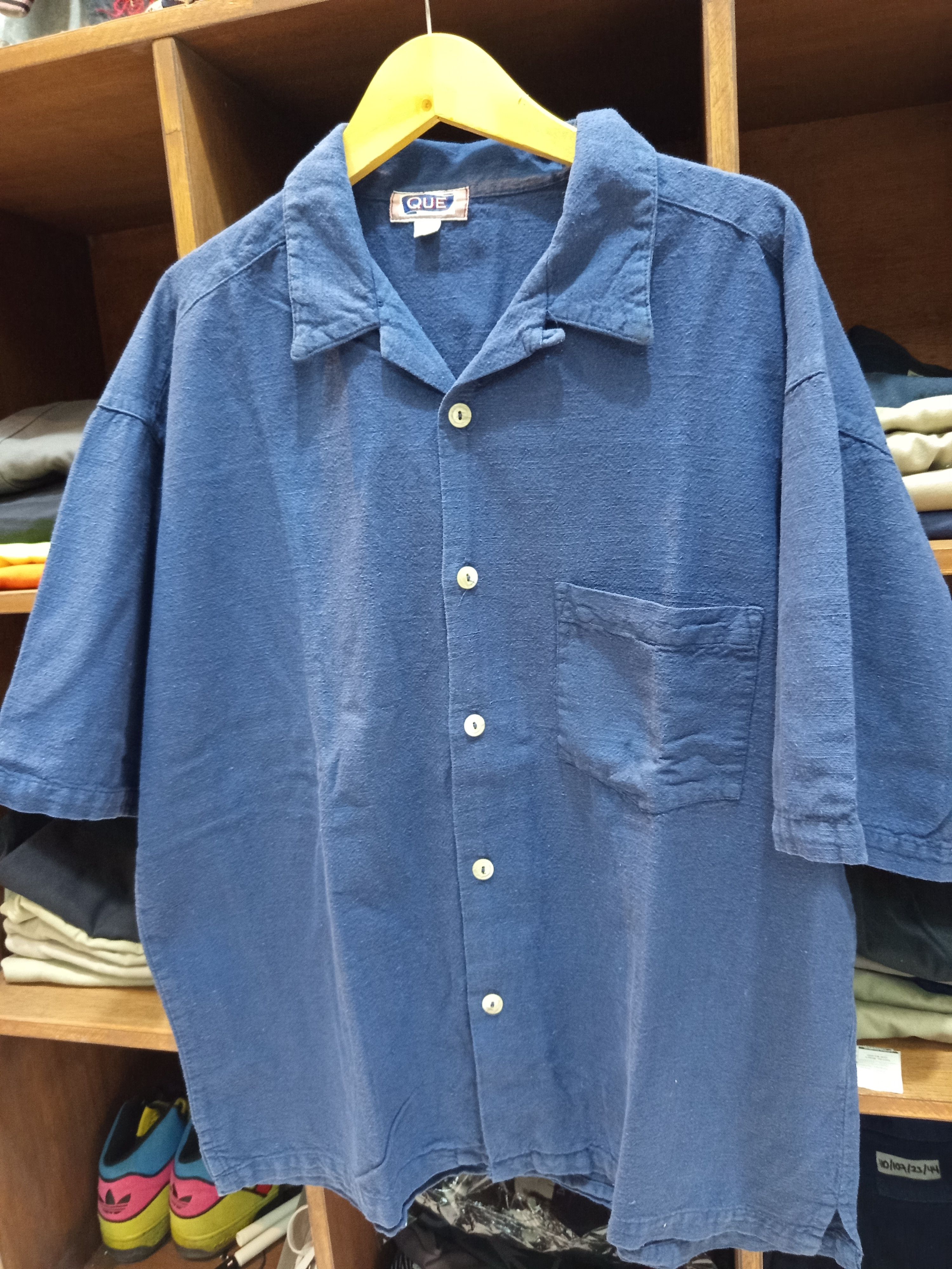 Quiksilver 1980s Quiksilver Made in USA Cotton Shirt Size US L / EU 52-54 / 3 - 3 Thumbnail