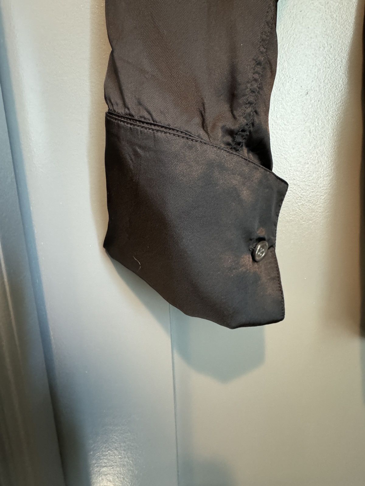 Dries Van Noten DRIES BLACK SLIM FIT SHIRT Size US S / EU 44-46 / 1 - 4 Thumbnail
