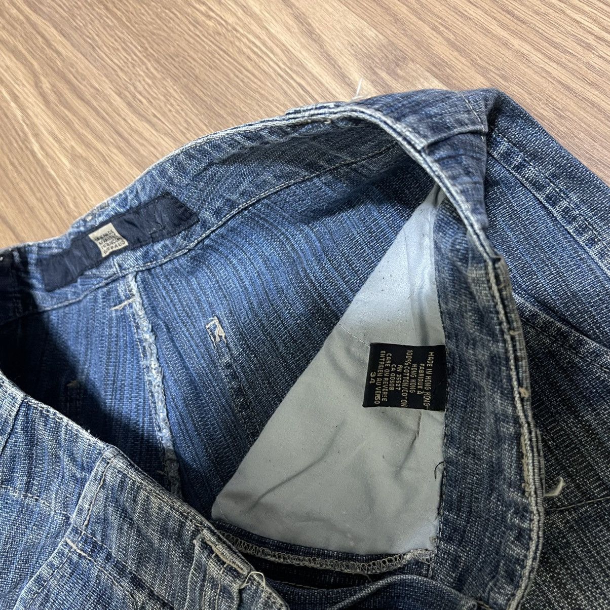 Marithe + Francois Girbaud × Vintage Rare Marithe Francois Girbaud Shuttle spell out Jeans Size US 34 / EU 50 - 6 Thumbnail