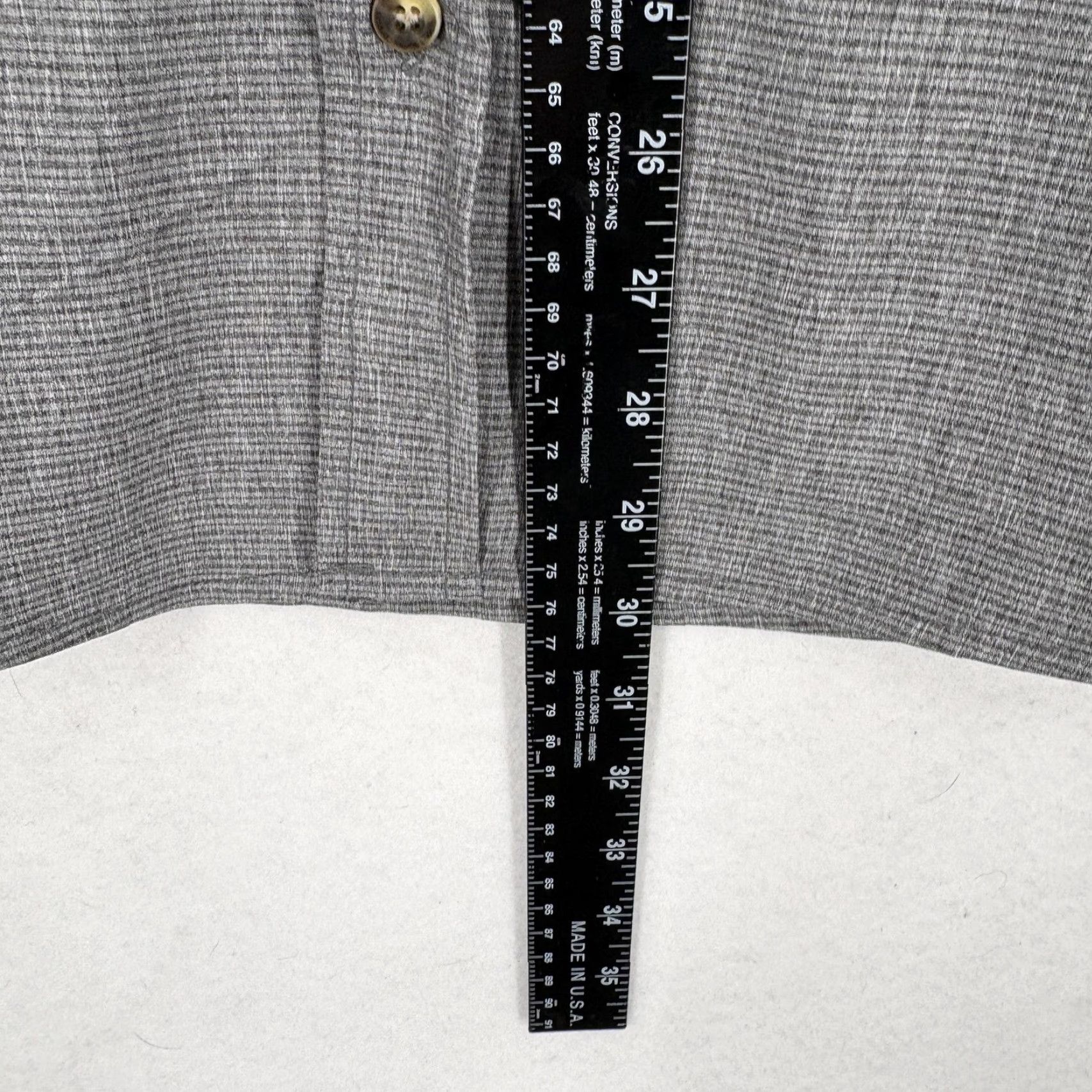 Avalanche Avalanche Shirt Mens Large Gray Short Sleeve Woven Stretch Outdoor Travel Trail Size US L / EU 52-54 / 3 - 6 Thumbnail