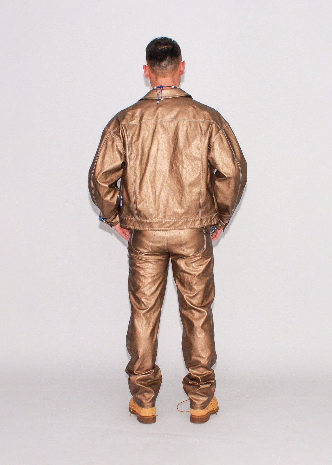 Other !DS! SS22 Nikolaj Storm Copper Work Pants SAMPLE Size US 31 - 3 Thumbnail