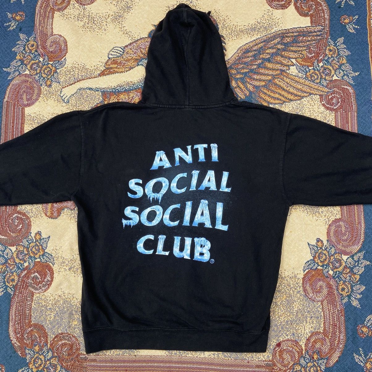 Anti Social Social Club Anti Social Social Club Black Hoodie Size US XL / EU 56 / 4 - 2 Thumbnail