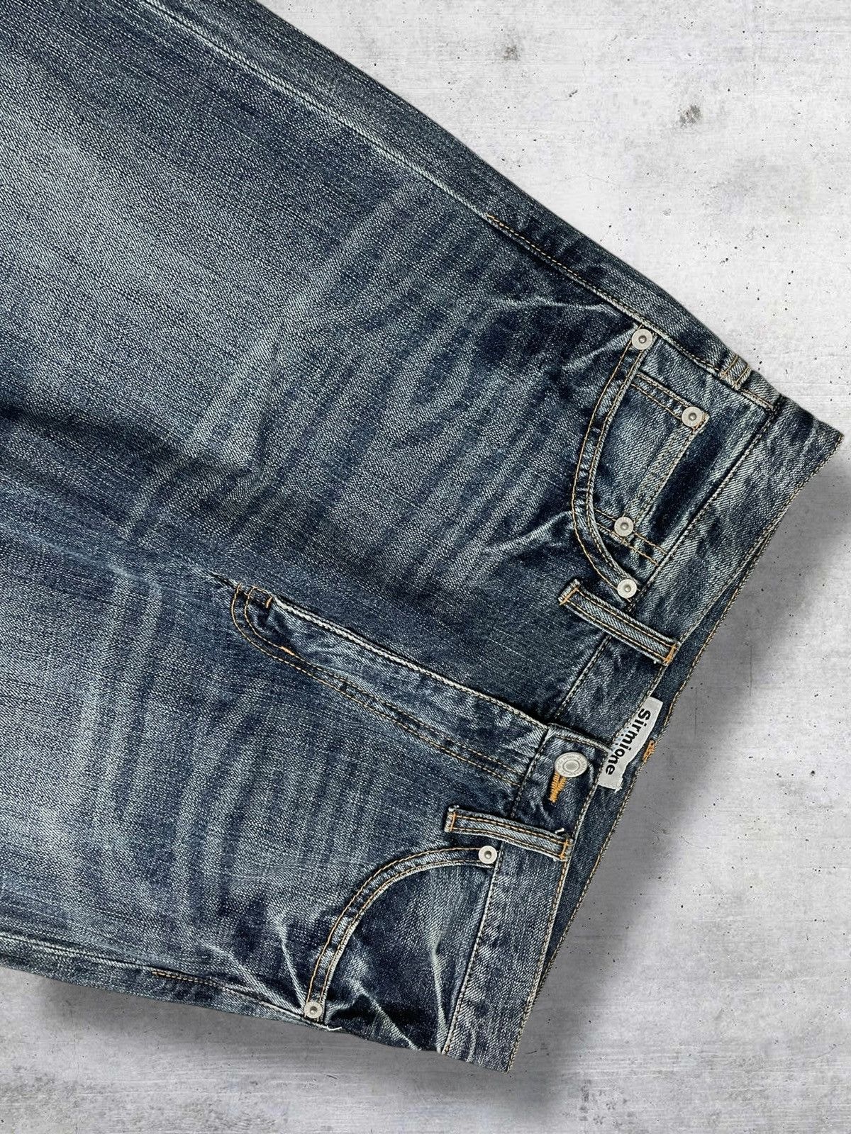 Hysteric Glamour VINTAGE JAPAN AFFLICTION GRUNGE PUNK WING SIRMIONE DESIGN Size US 28 / EU 44 - 8 Thumbnail