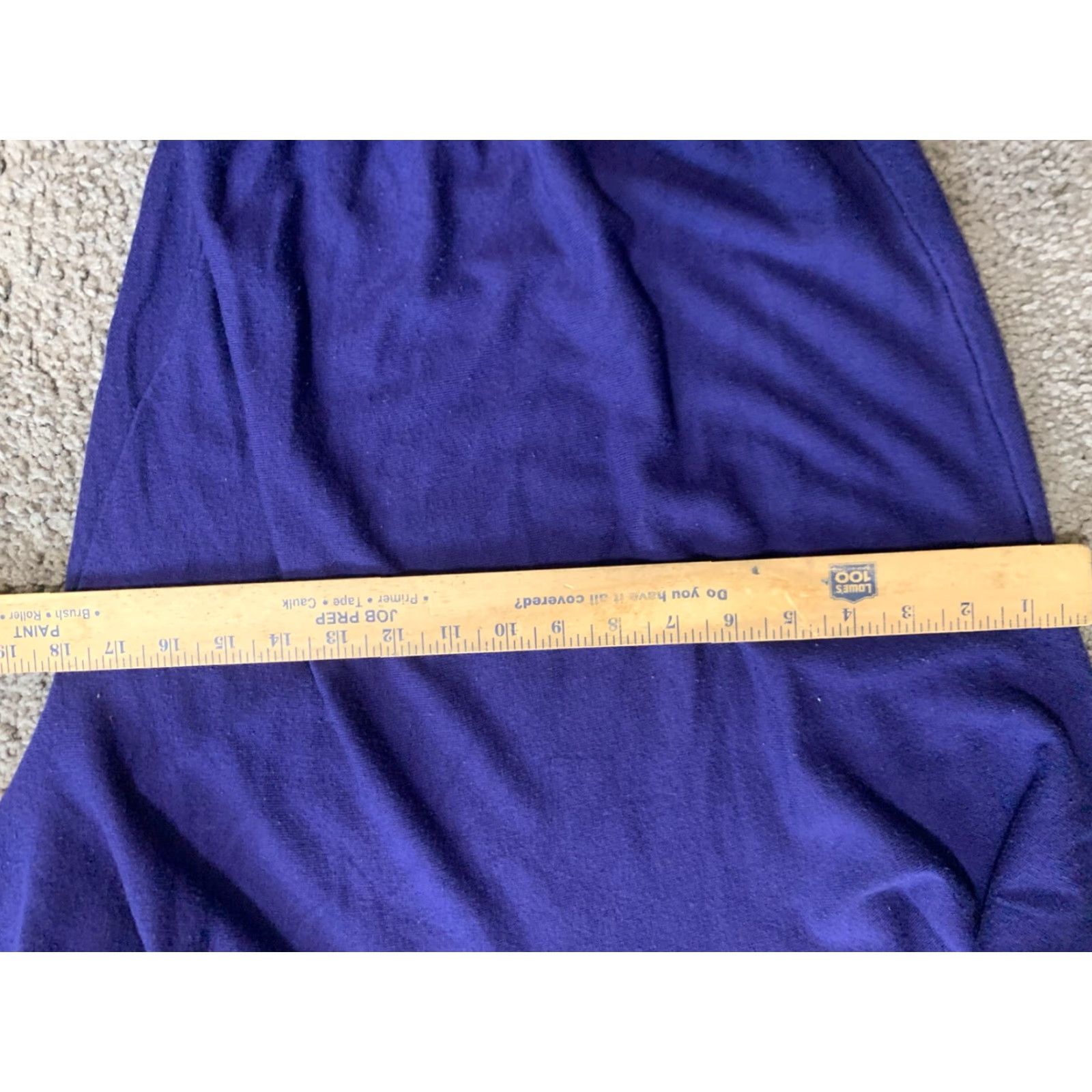 Express Express Blouse Women S Royal Blue Open Knit Crotchet 3/4 Sleeve Crew Neck Knit 100% Rayon Dolman Sleeve Solid Size S / US 4 / IT 40 - 4 Thumbnail