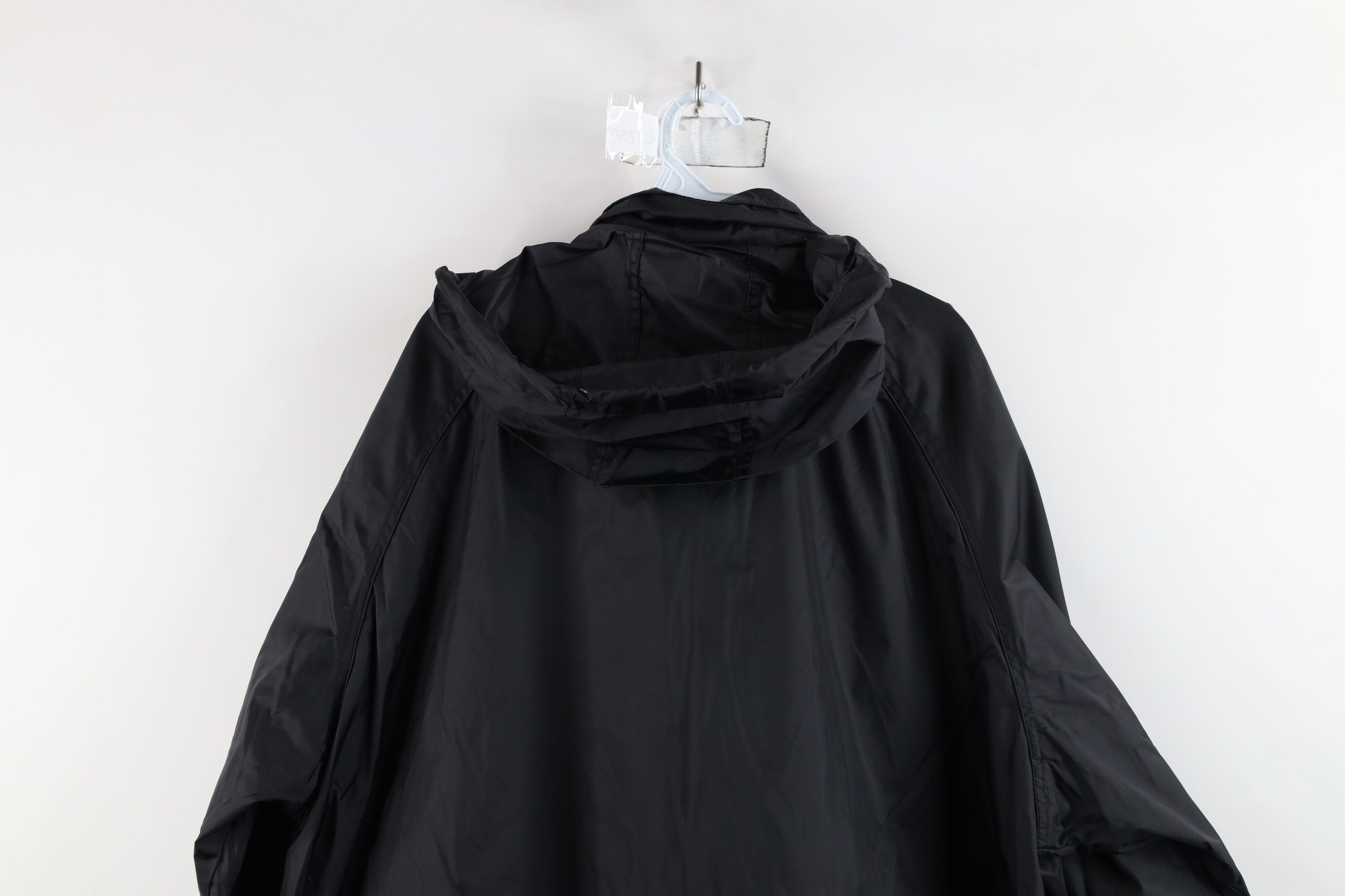 Vintage Vintage 90s Streetwear Full Zip Windbreaker Jacket Black Size US XL / EU 56 / 4 - 13 Thumbnail