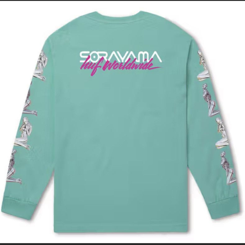 HUF & Hajime Sorayama "Superrealism" L/S Tee