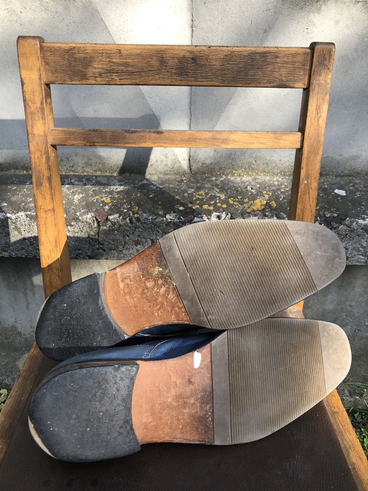 If Six Was Nine × Vintage Italian Vintage Junya Watanabe style Leather Biker shoes Size US 11 / EU 44 - 9 Thumbnail