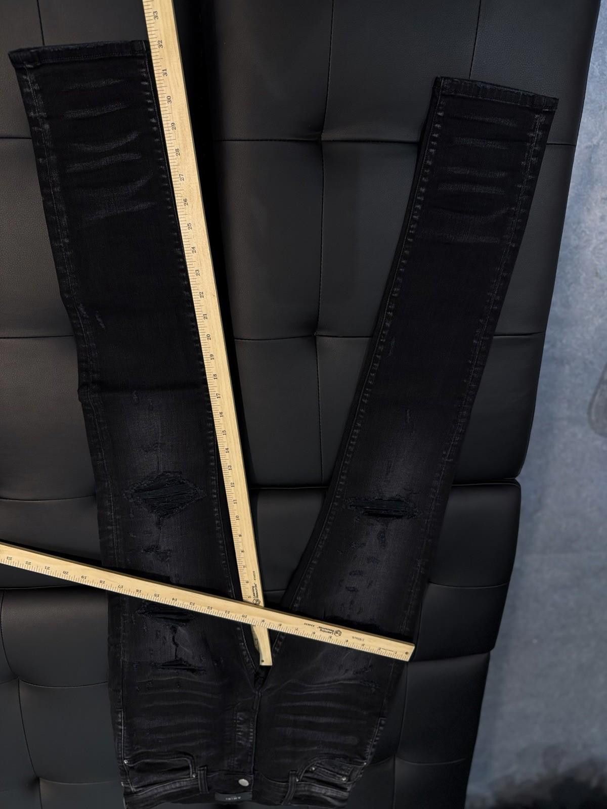Amiri Size 31 - Amiri Thrasher Black Jeans 100% Authentic NEW Size US 31 - 12 Thumbnail