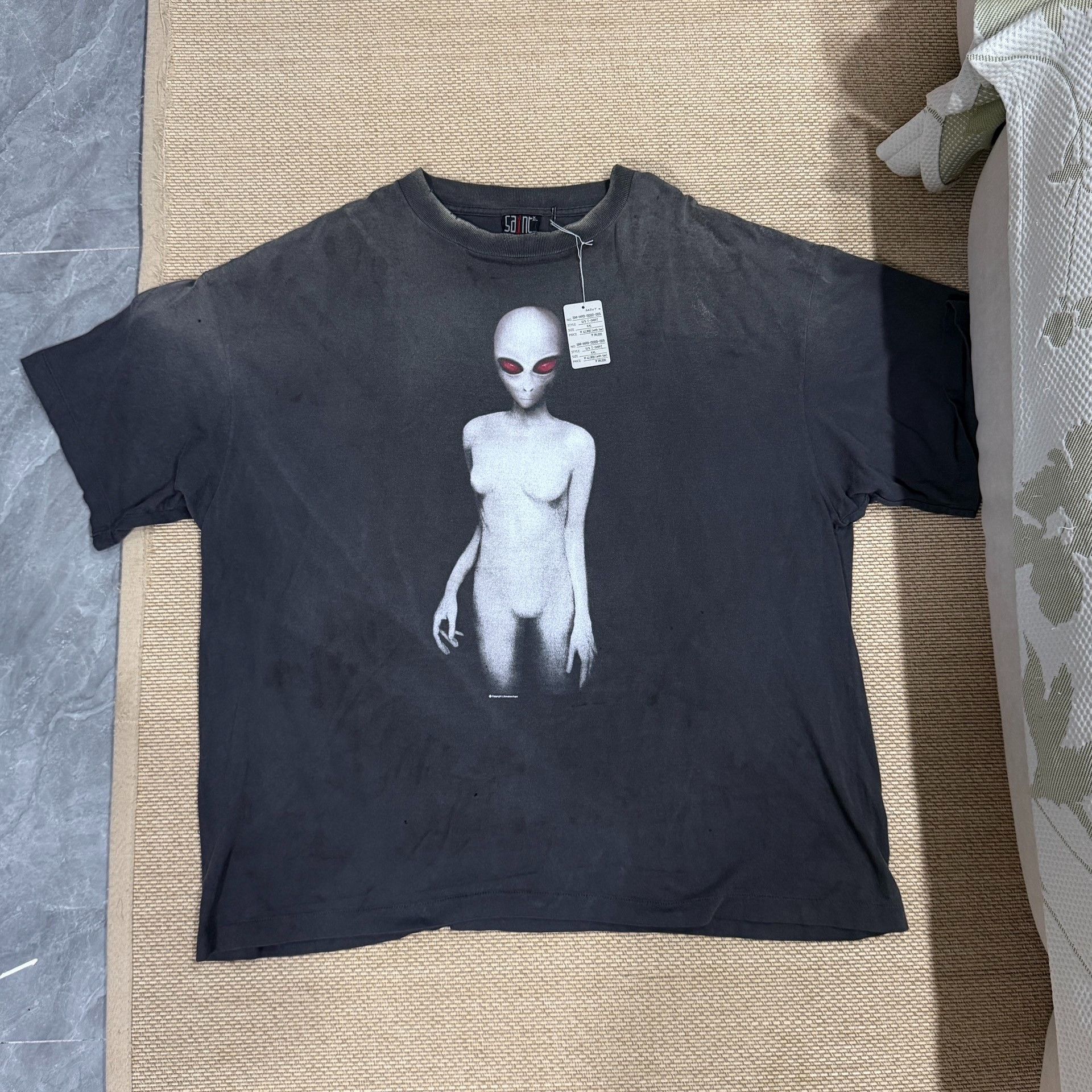 Saint Michael Saint Michael Dark Alien Washed Short Sleeve Size US XXL / EU 58 / 5 - 1 Thumbnail