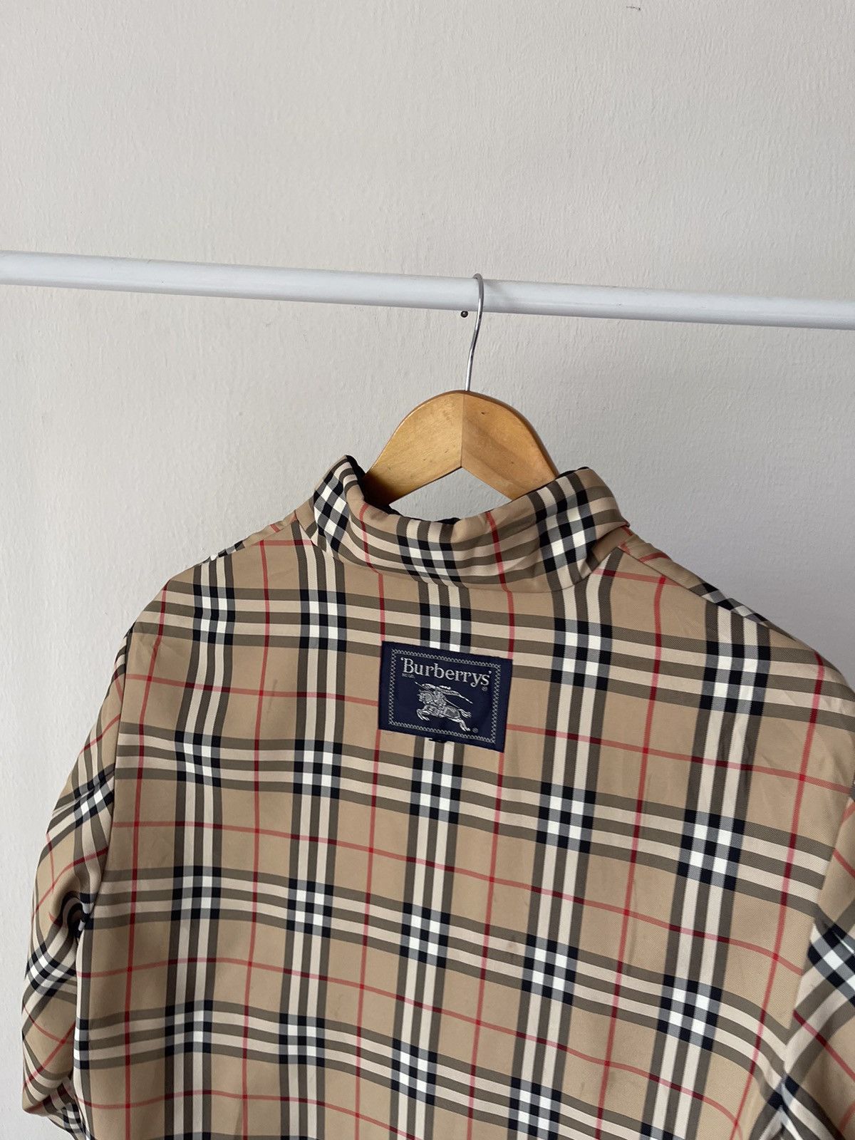 Burberry Vintage Burberry Nova Check Reversible Button Jacket Size US XL / EU 56 / 4 - 12 Thumbnail
