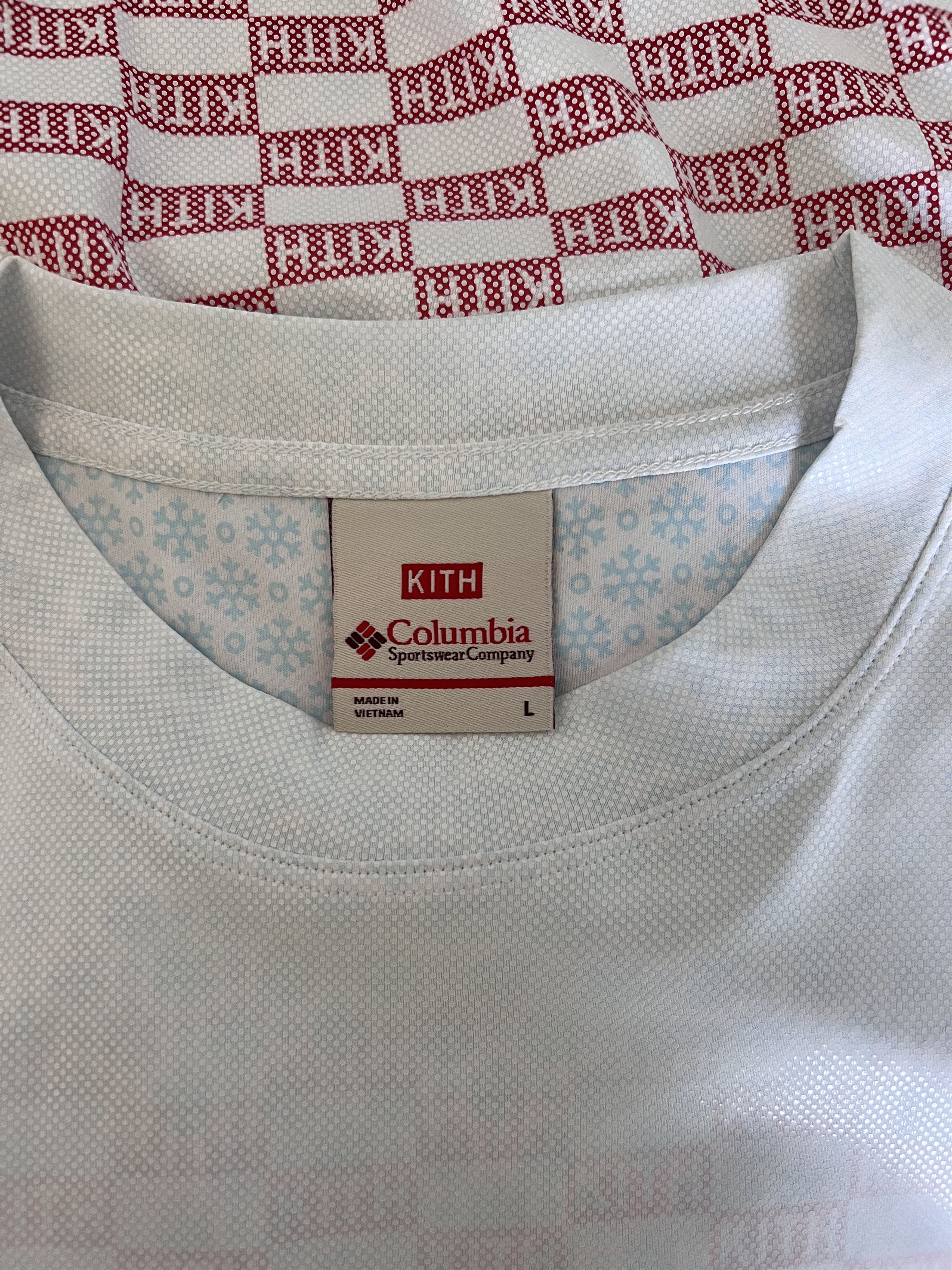 Columbia × Kith Kith Columbia Deflector 2.0 Long Sleeve Shirt in Red Size US L / EU 52-54 / 3 - 7 Thumbnail