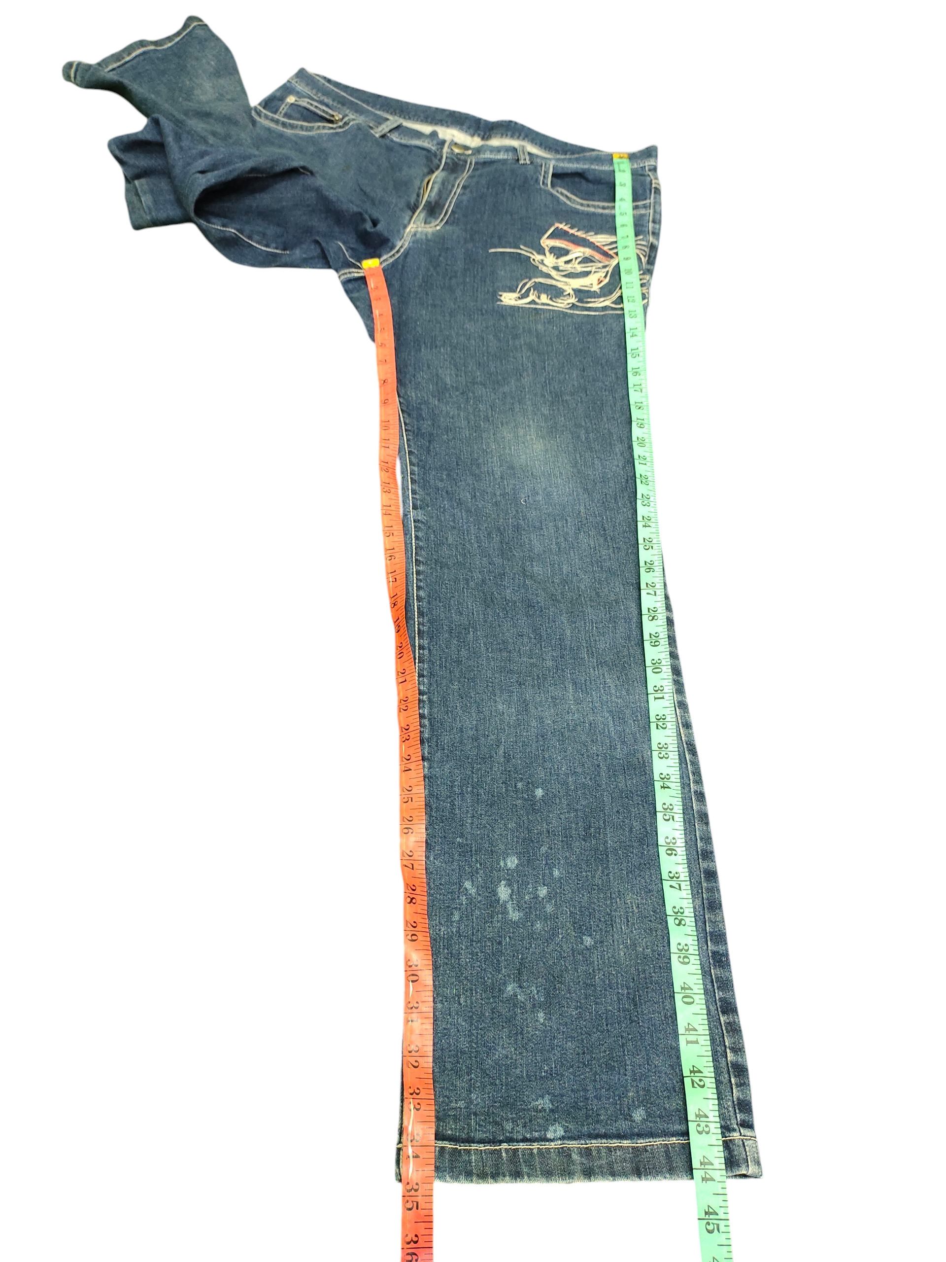 Jean Charles De Castelbajac Vintage Castelbajac Jeans - Tom & Jerry Embroidered Denim Size US 38 / EU 54 - 18 Thumbnail