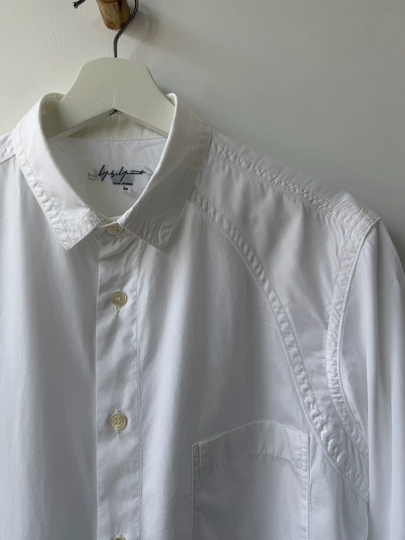 Yohji Yamamoto yohji yamamoto 12SS Mainline Show Shirt 2505-Nextarrow Size US L / EU 52-54 / 3 - 3 Thumbnail