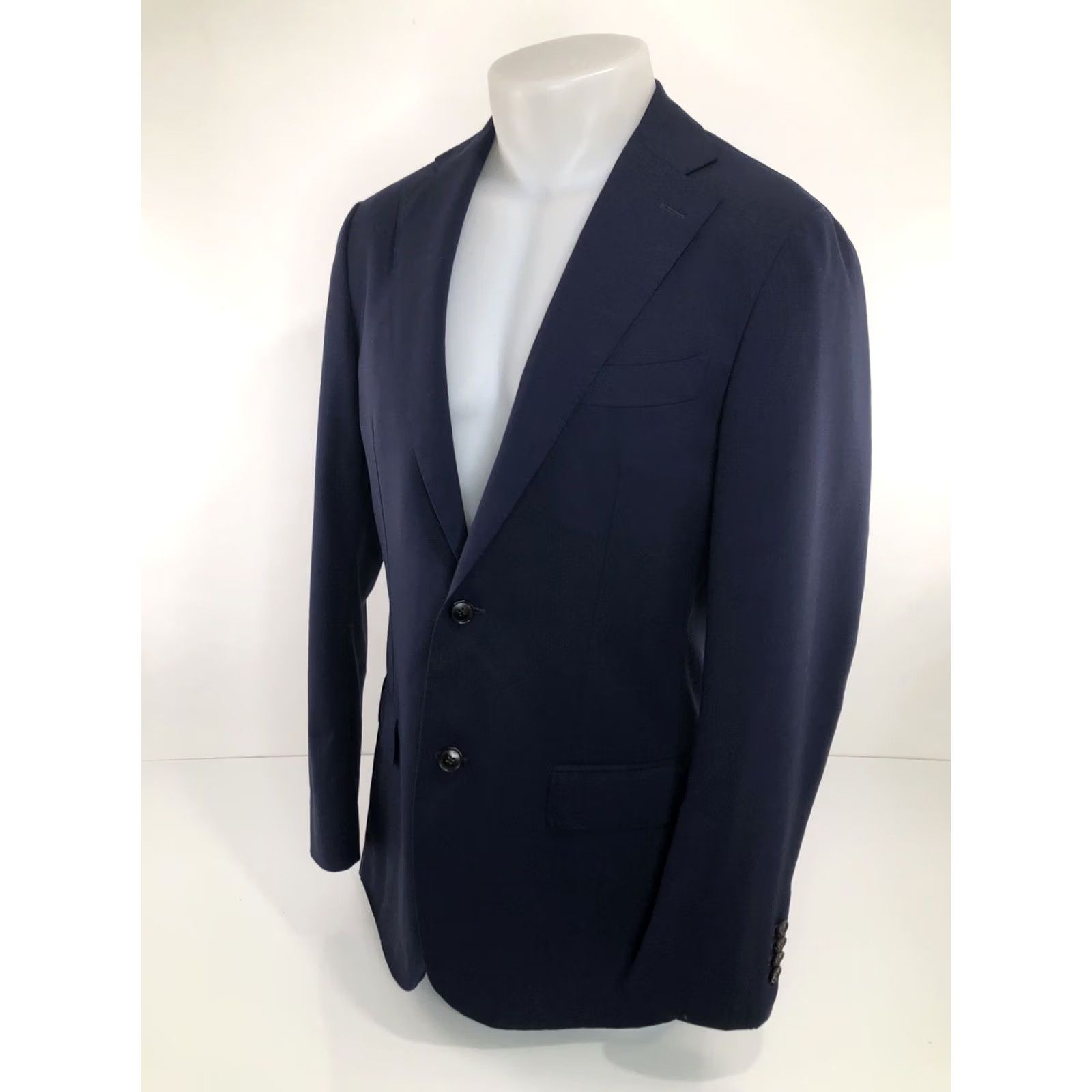 Suitsupply SUIT SUPPLY HAVANA TRAVELLER Slim CERRRUTI WOOL 40 L Navy Blazer Jacket Men Travel Size 40R - 3 Thumbnail