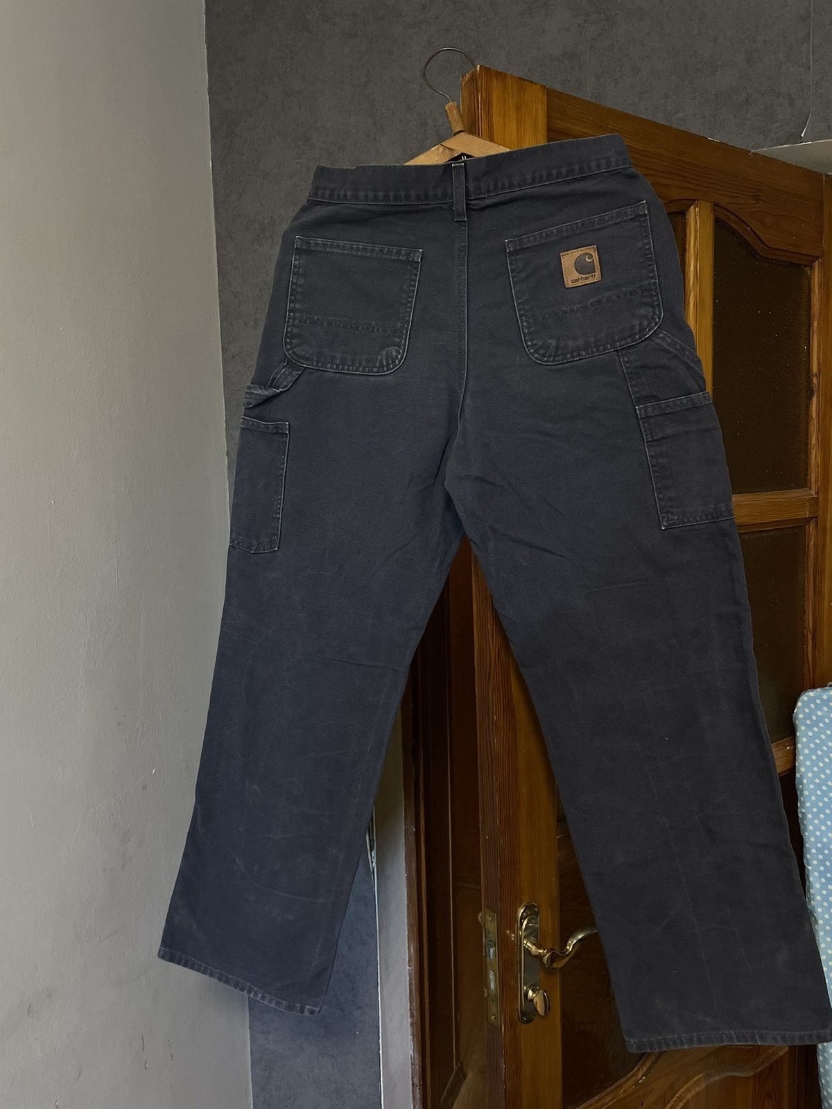 Image of Carhartt Vintage Carpenter Y2K Baggy in Navy, Men's (Size 30)