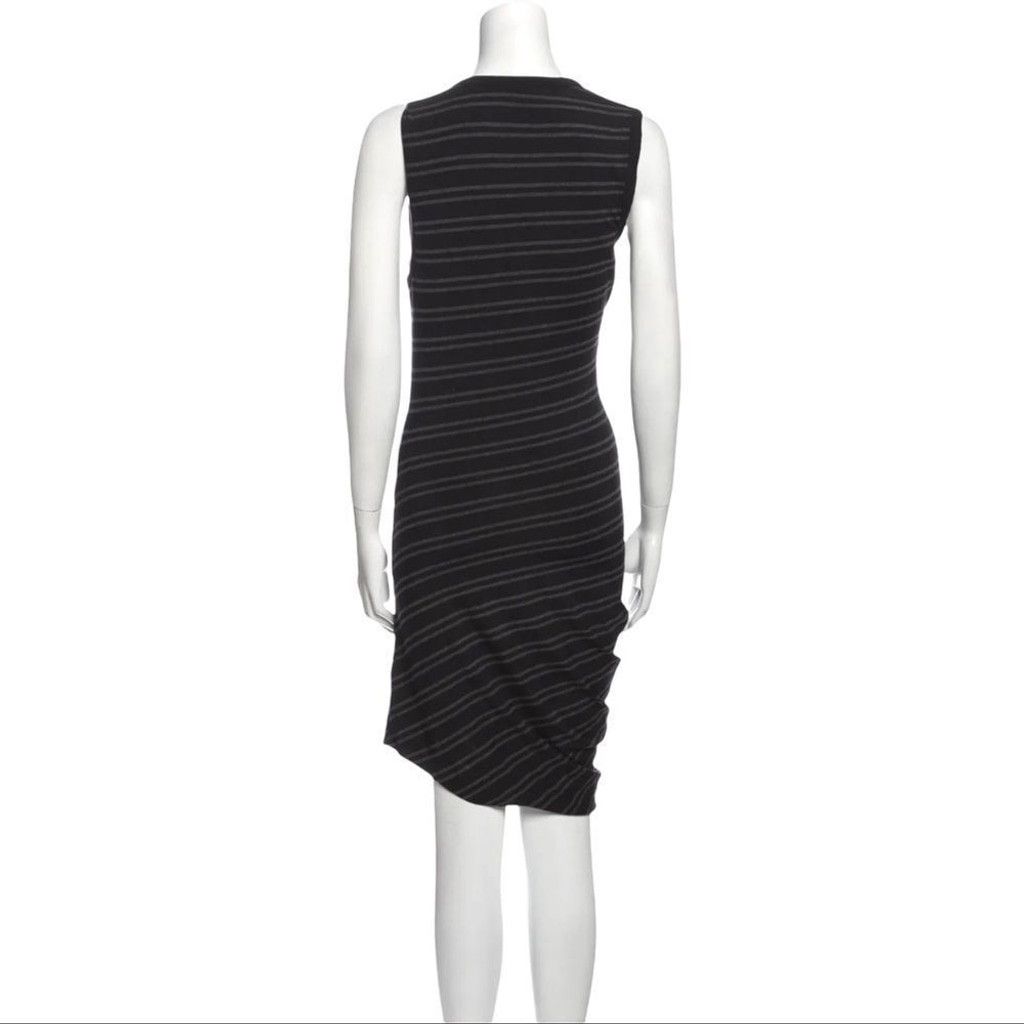 T by Alexander Wang T by Alexander Wang Striped V Neck Sleeveless Dress Size L Size L / US 10 / IT 46 - 3 Thumbnail