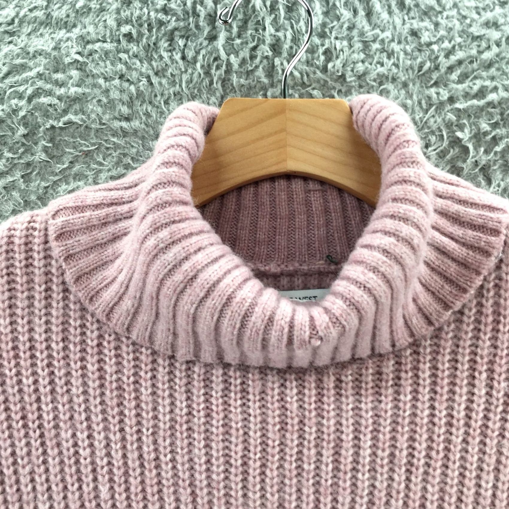 Nine West Nine West Sweater Womens L Pink Turtle Neck Long Sleeve Knitted Pull Over Casual Size L / US 10 / IT 46 - 4 Thumbnail