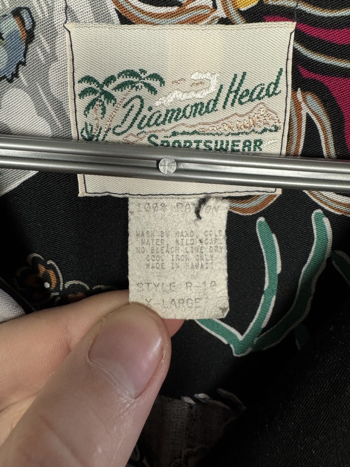 Vintage Diamond Head Hawaiian Short Sleeve Shirt Vintage Size XL Size US XL / EU 56 / 4 - 7 Thumbnail