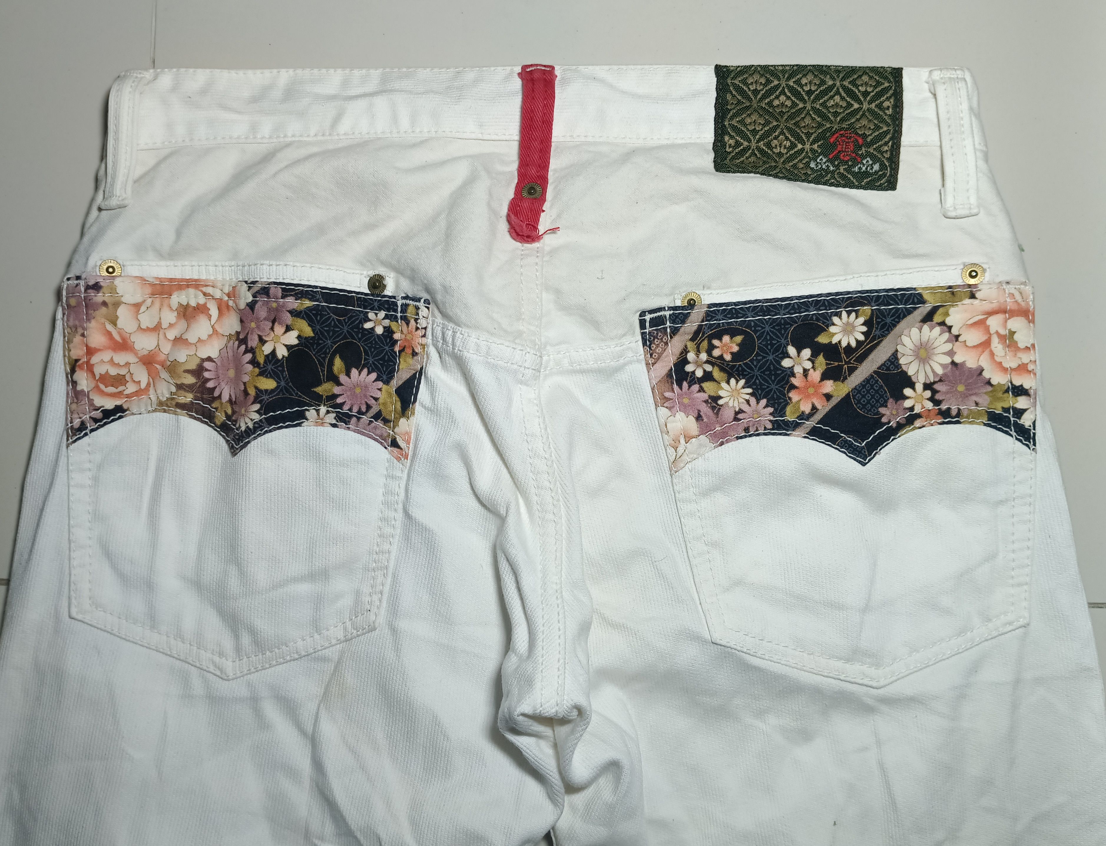14th Addiction × Eternal × If Six Was Nine Japanese Brand Y2K Eternal Flower Sukajan Jeans Size US 30 / EU 46 - 1 Thumbnail