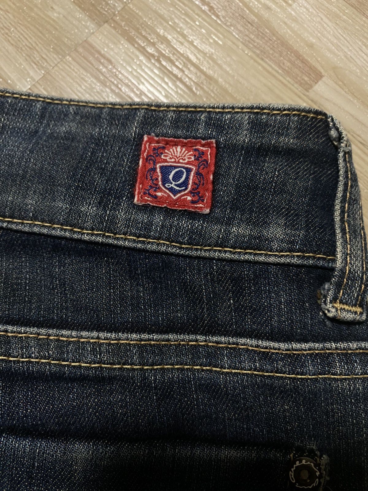 Japanese Brand 💥FLARE 90s DISTRESS JEANS💥 Size US 28 / EU 44 - 9 Thumbnail