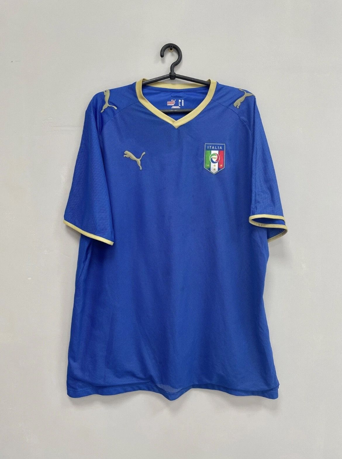 Puma Italy 2008/2009 Home Football Shirt Soccer Jersey Puma Size US XL / EU 56 / 4 - 1 Thumbnail