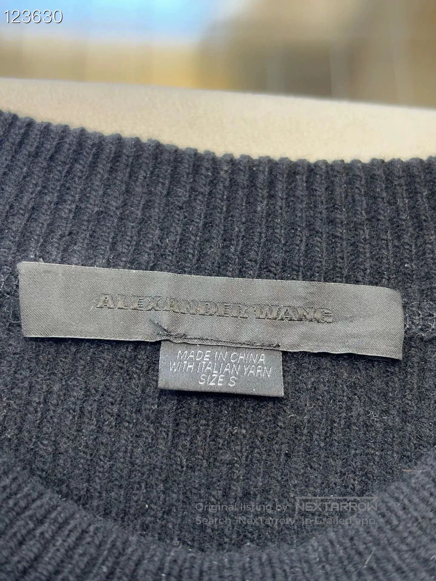 King Black Crew Neck Classic Sweater S. Size S / US 4 / IT 40 - 3 Thumbnail