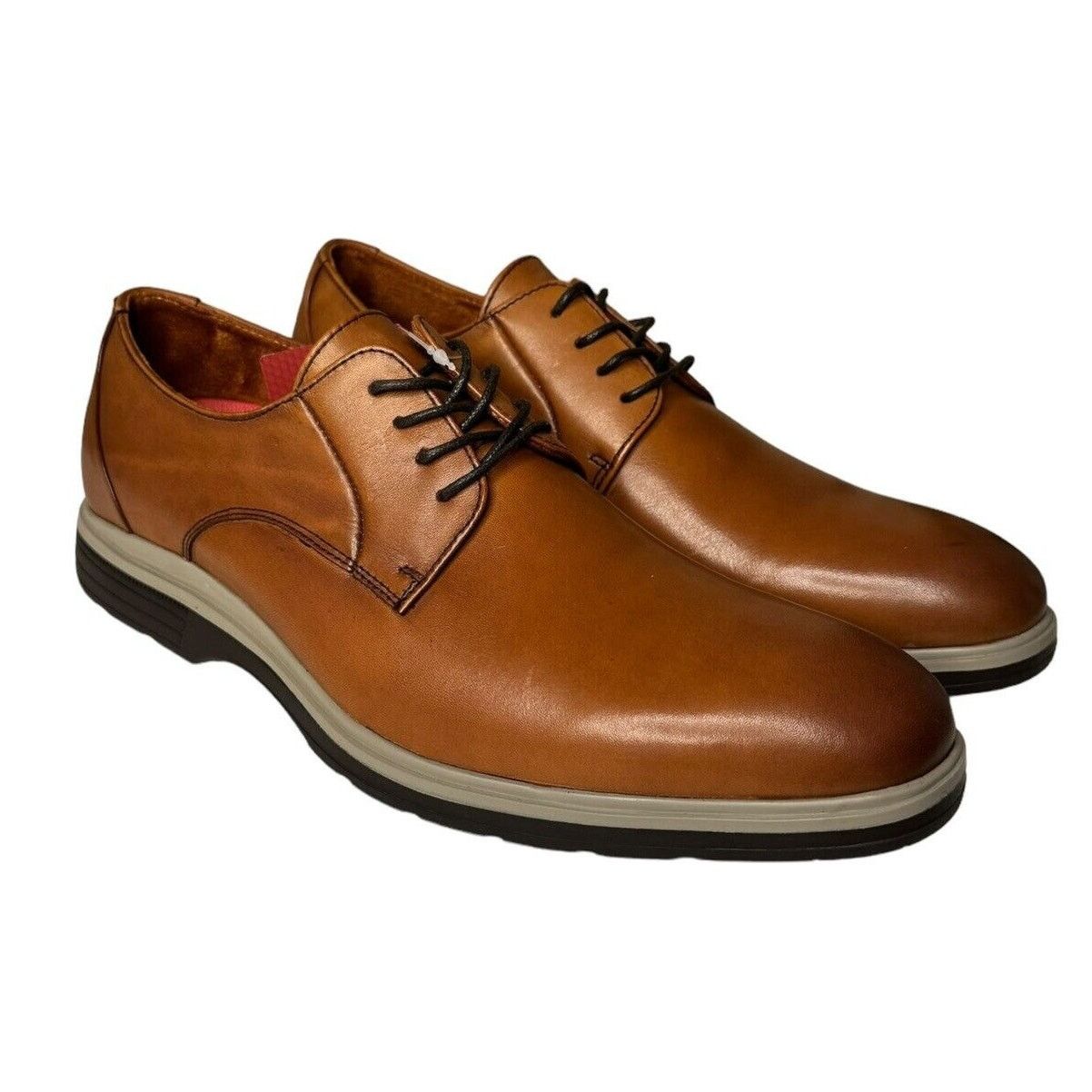 Stacy Adams Stacy Adams NEW Tayson Lace-Up Oxford Size 9M Sienna Smooth Size US 9 / EU 42 - 1 Thumbnail