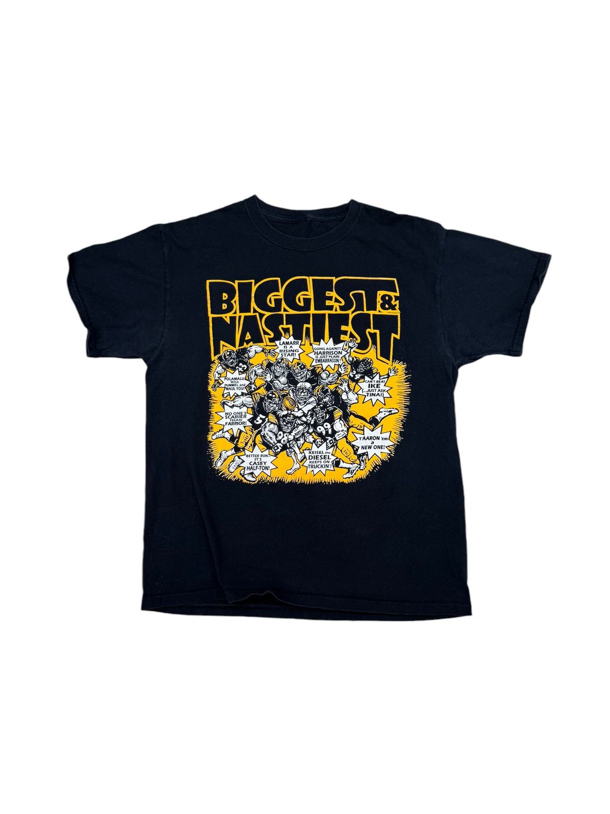 Vintage Y2K Pittsburgh Steelers Cartoon Shirt Size US L / EU 52-54 / 3 - 1 Thumbnail