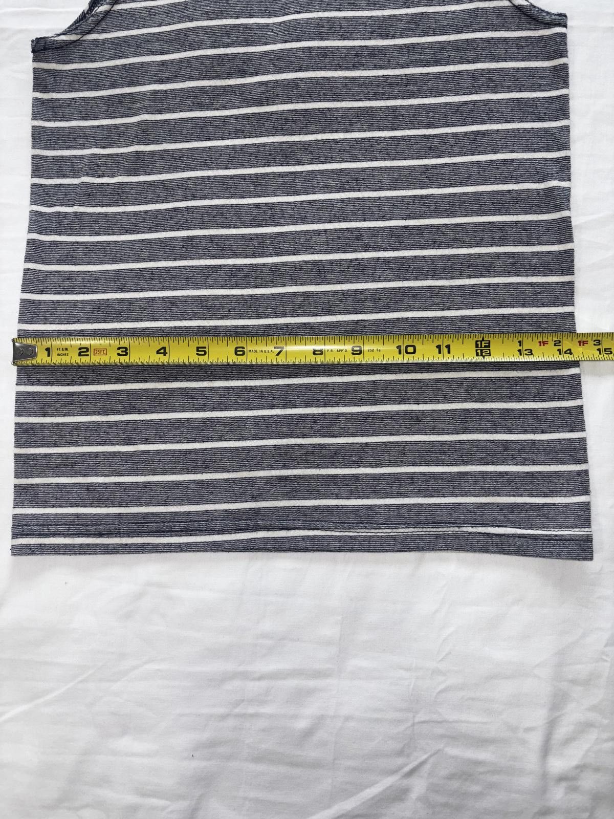 Basic Editions Vintage Basic Editions Womens Striped Tank Top Size M / US 6-8 / IT 42-44 - 5 Thumbnail