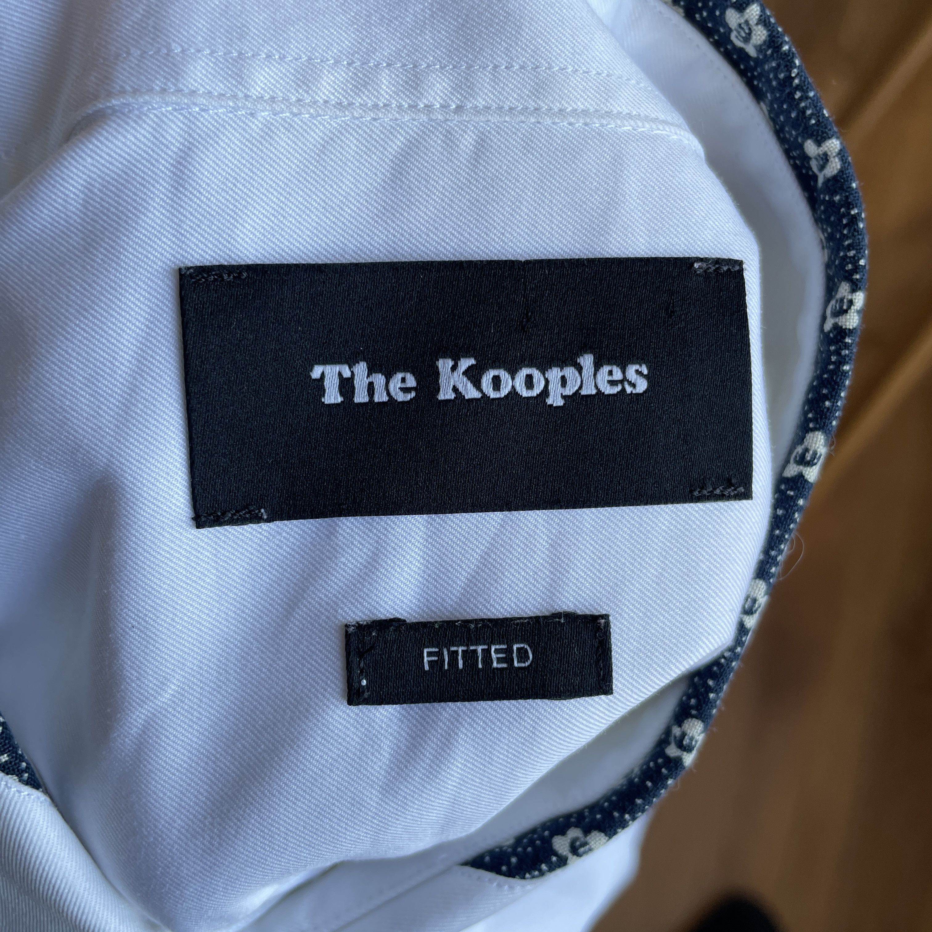 The Kooples The Kooples White Fitted Shirt Size S Size US S / EU 44-46 / 1 - 8 Thumbnail