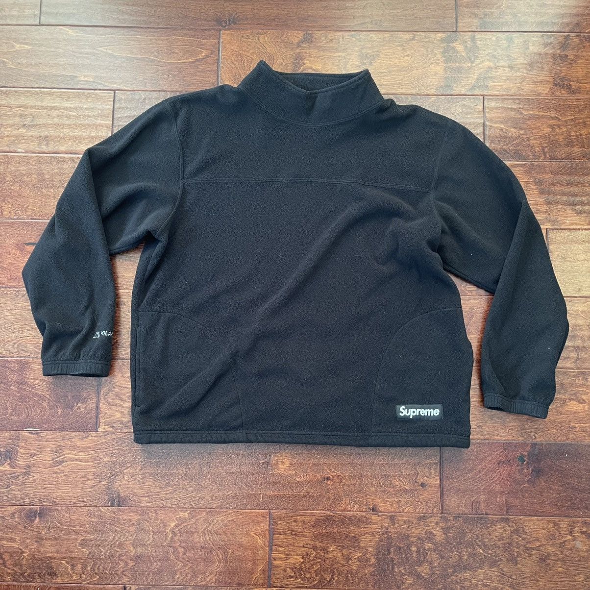 Supreme Mock Neck L／S Top Black S Supreme SUPREME Mock Neck L/S Top | Grailed