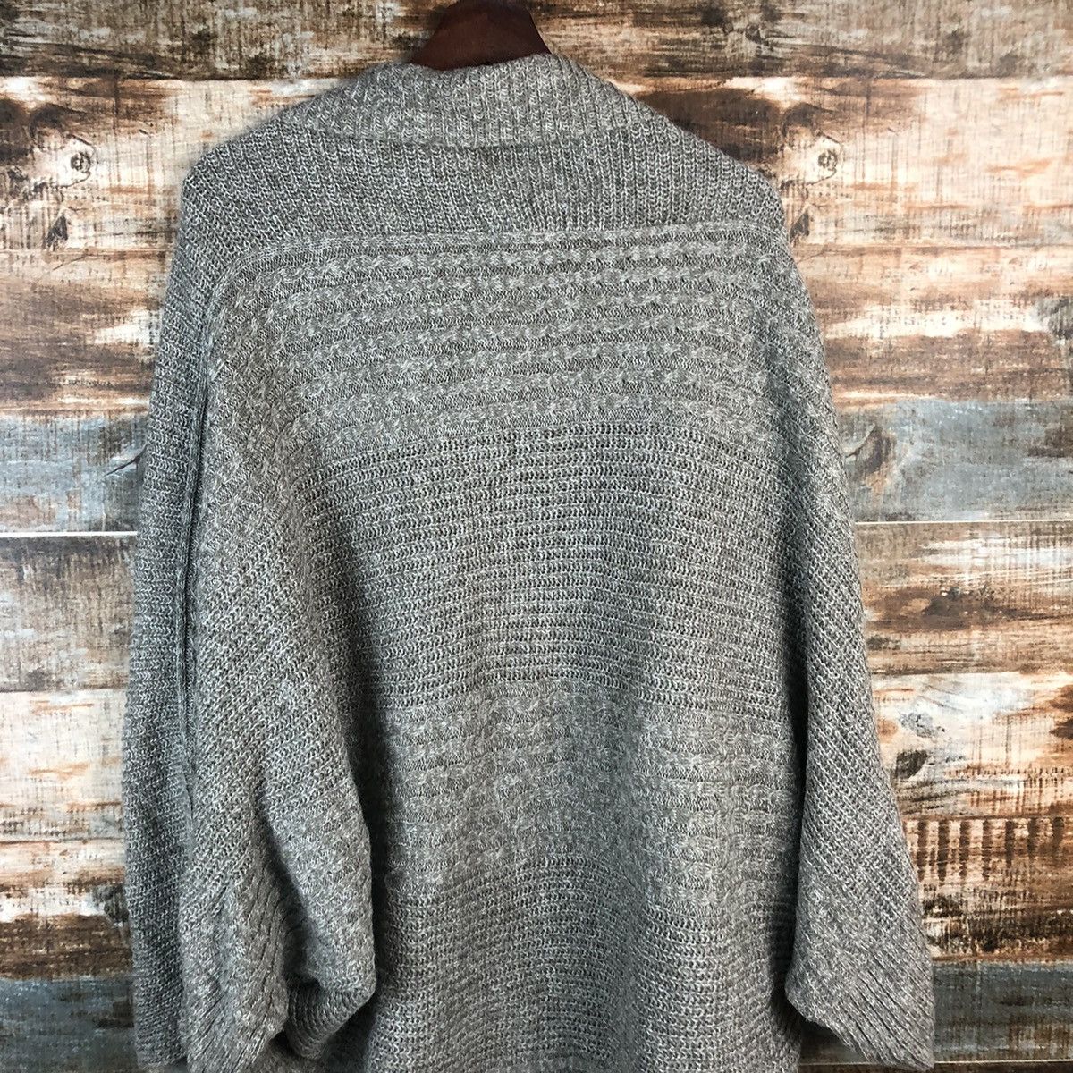 Homespun Knitwear × Japanese Brand DL Berta Linda Gray cardigan Knitwear #C530 Size M / US 6-8 / IT 42-44 - 9 Thumbnail